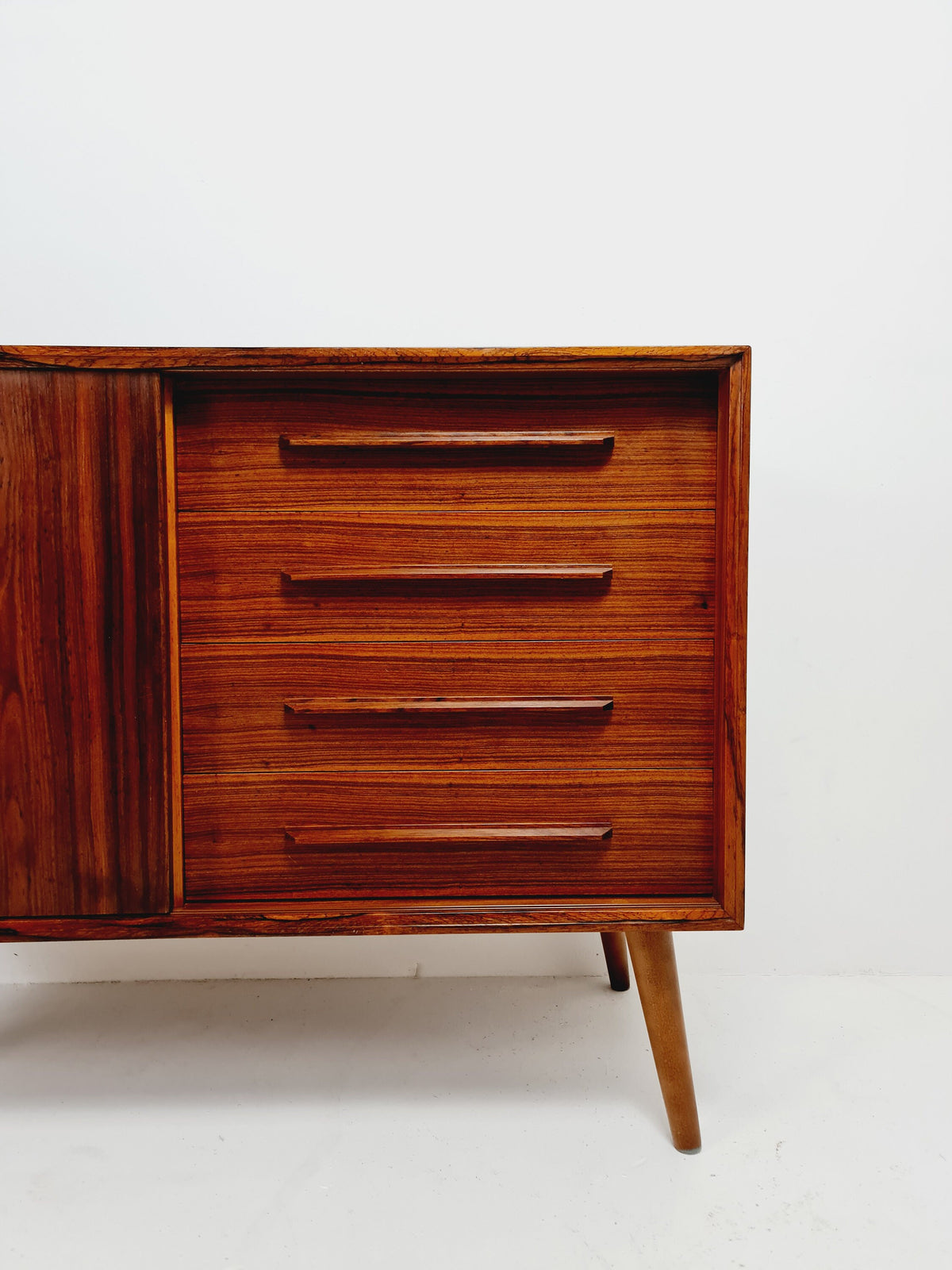 Rare Mid Century Modern Danish Sideboard with drawers, 1950s