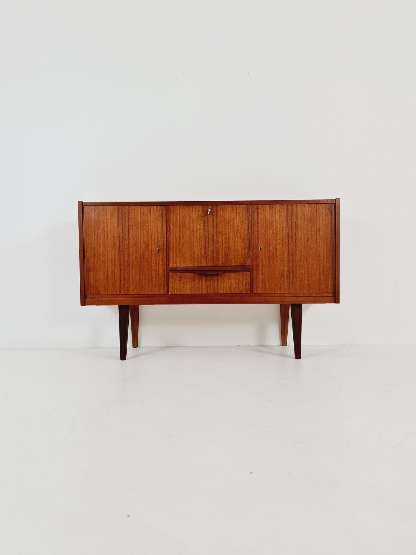 Mid Century Modern German teak Sideboard By Musterring international , 1960s