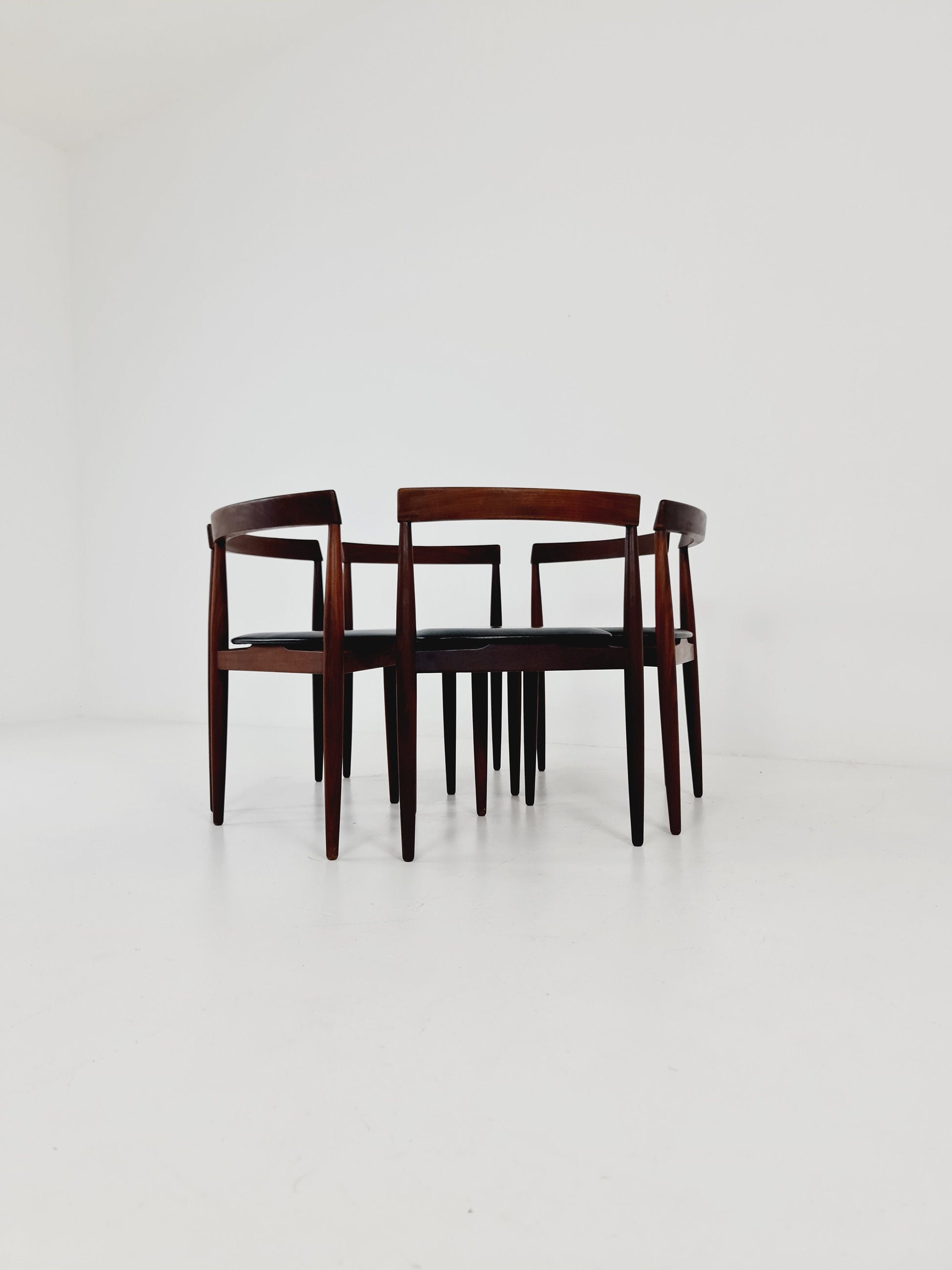 Danish Modern Chairs by Hans Olsen for Frem Rojle, Set of 6, 1960s