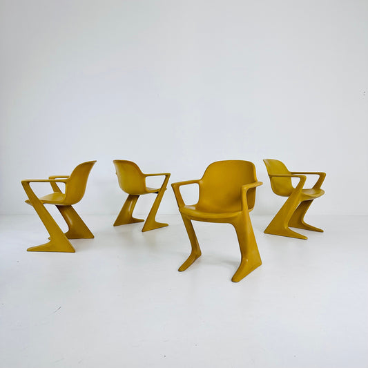 Set of 4 Kangoroo vintage Z Chairs by Ernst Moeckl - 1960s