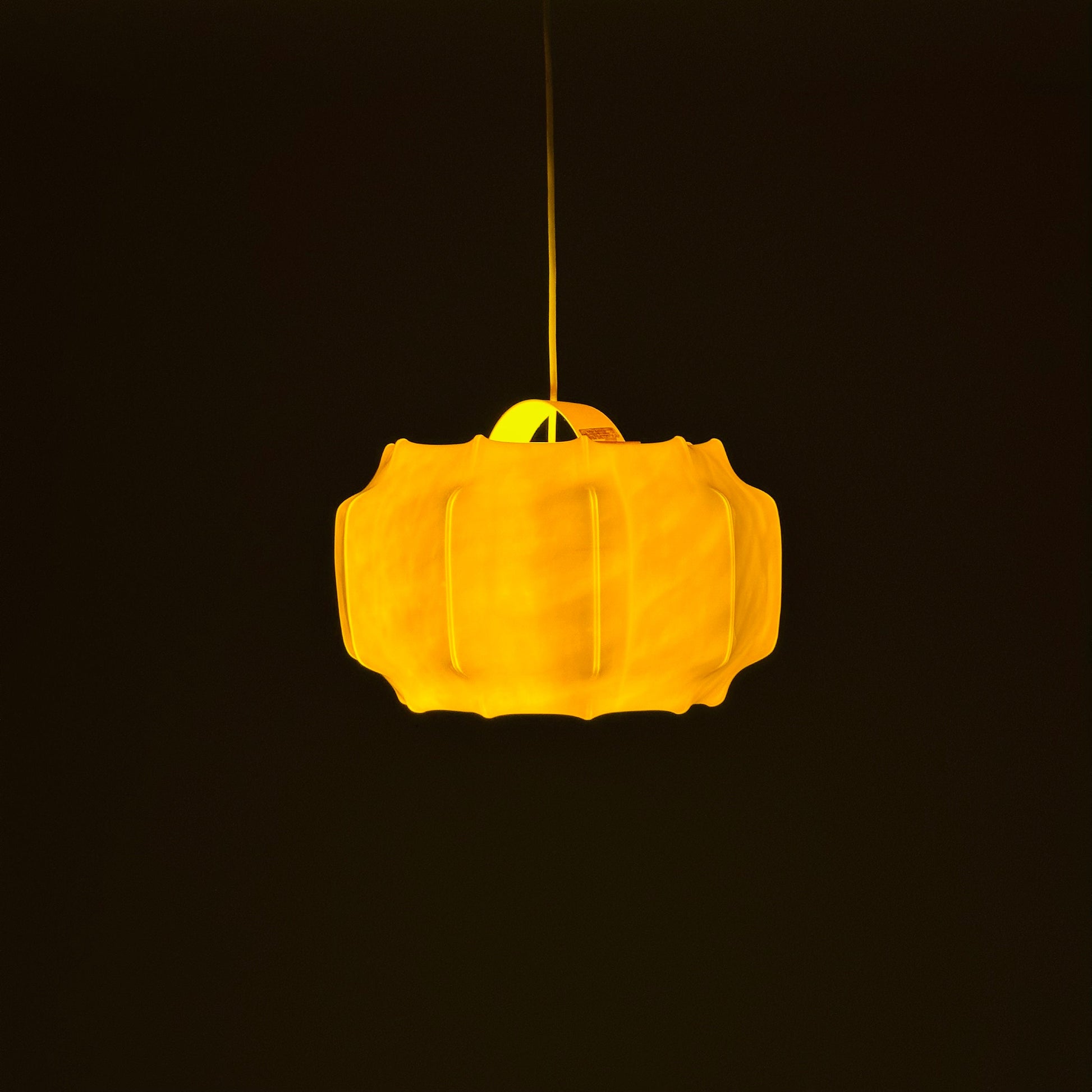 Mid century Space-age pendant lamp by Ilka Plast German 1970