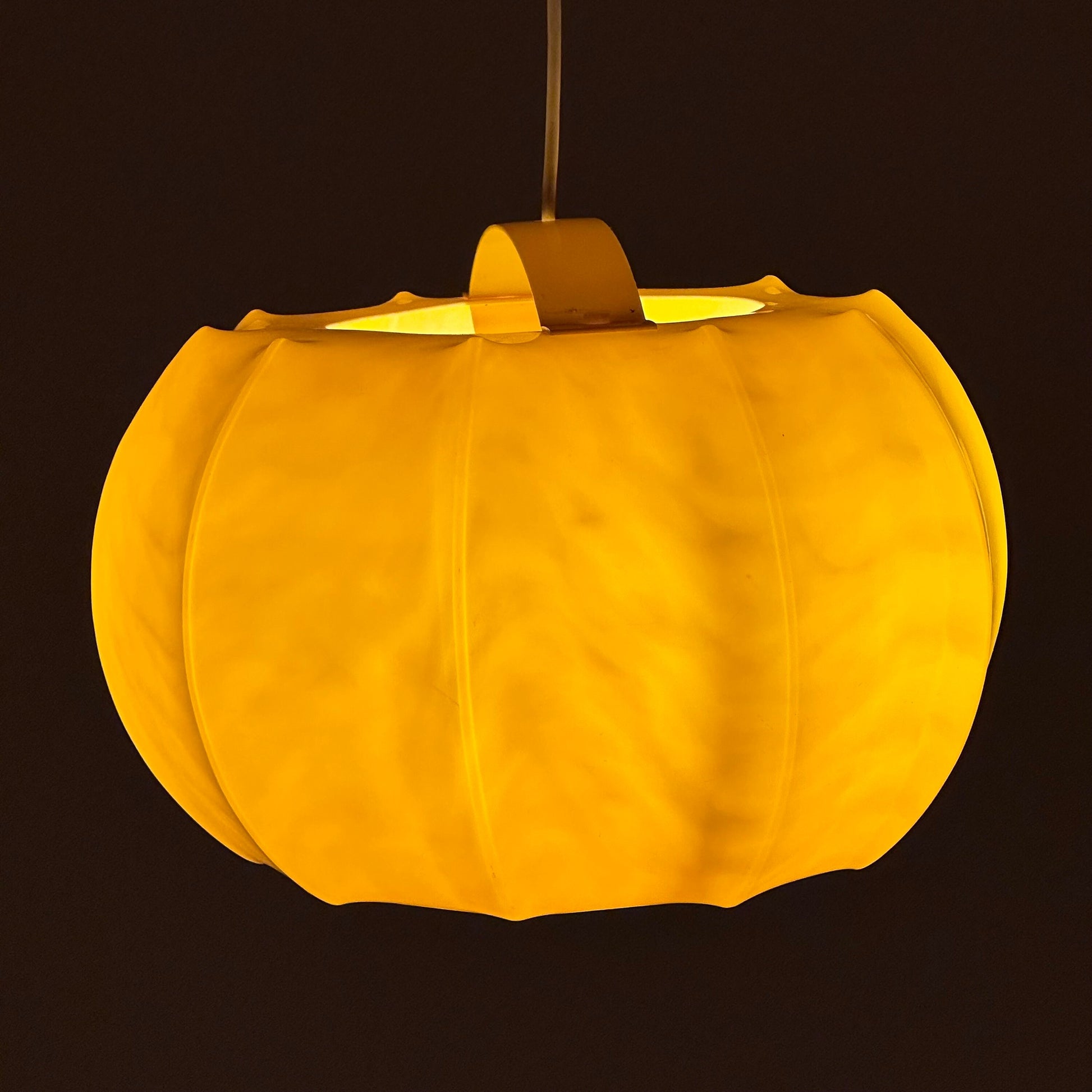 Mid century Space-age pendant lamp by Ilka Plast German 1970