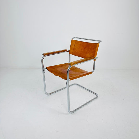 Mid-Century Vintage S34 Chair by Mart Stam & Marcel Breuer for Thonet 1980s