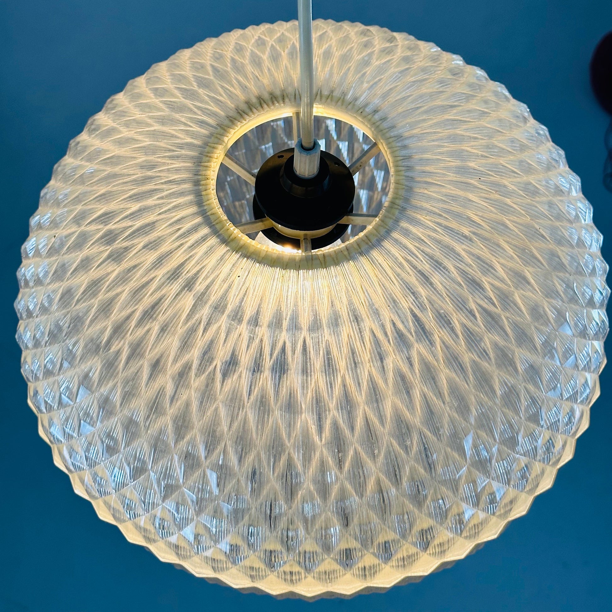 Mid century Spaceage Buggling Diamond lamp by Aloys Gangkofner for Erco, 1970s