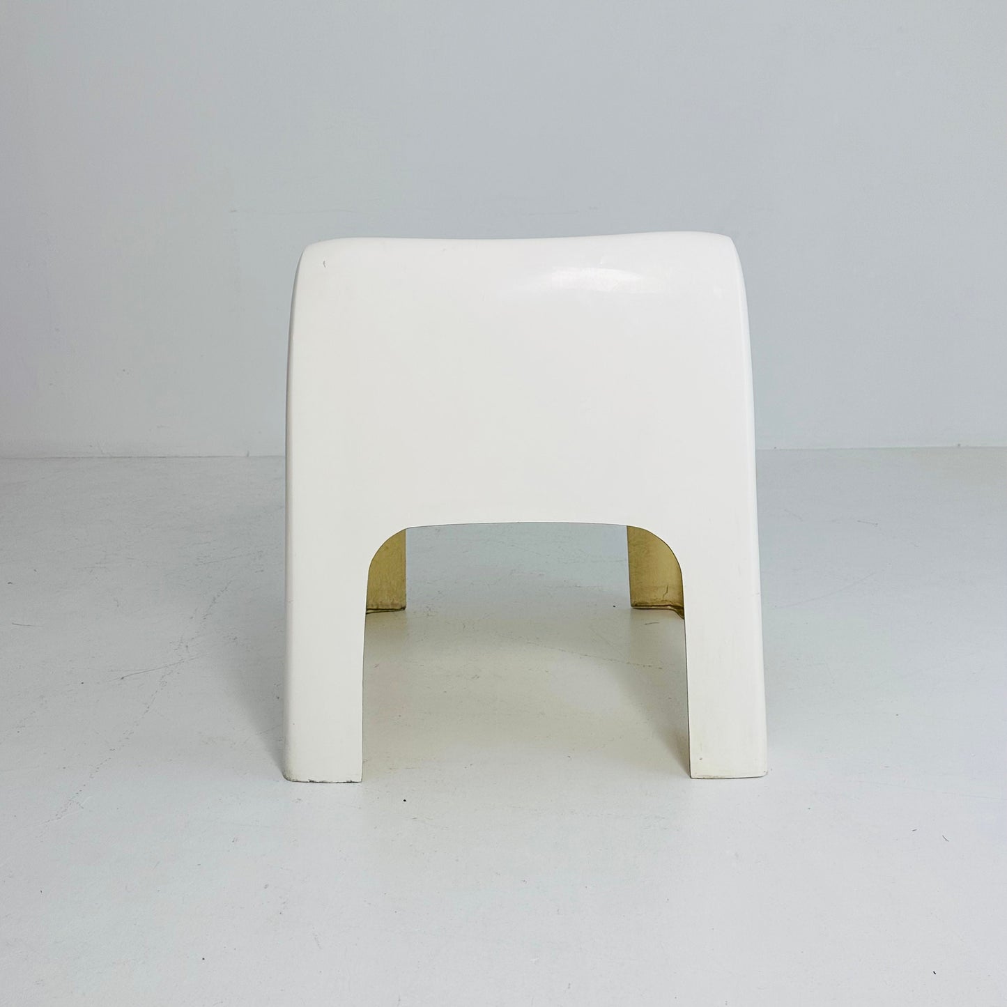 Space Age vintage lounge chair model Anatomical white color by Ahti Kotikoski 1968s for Asko Finland.