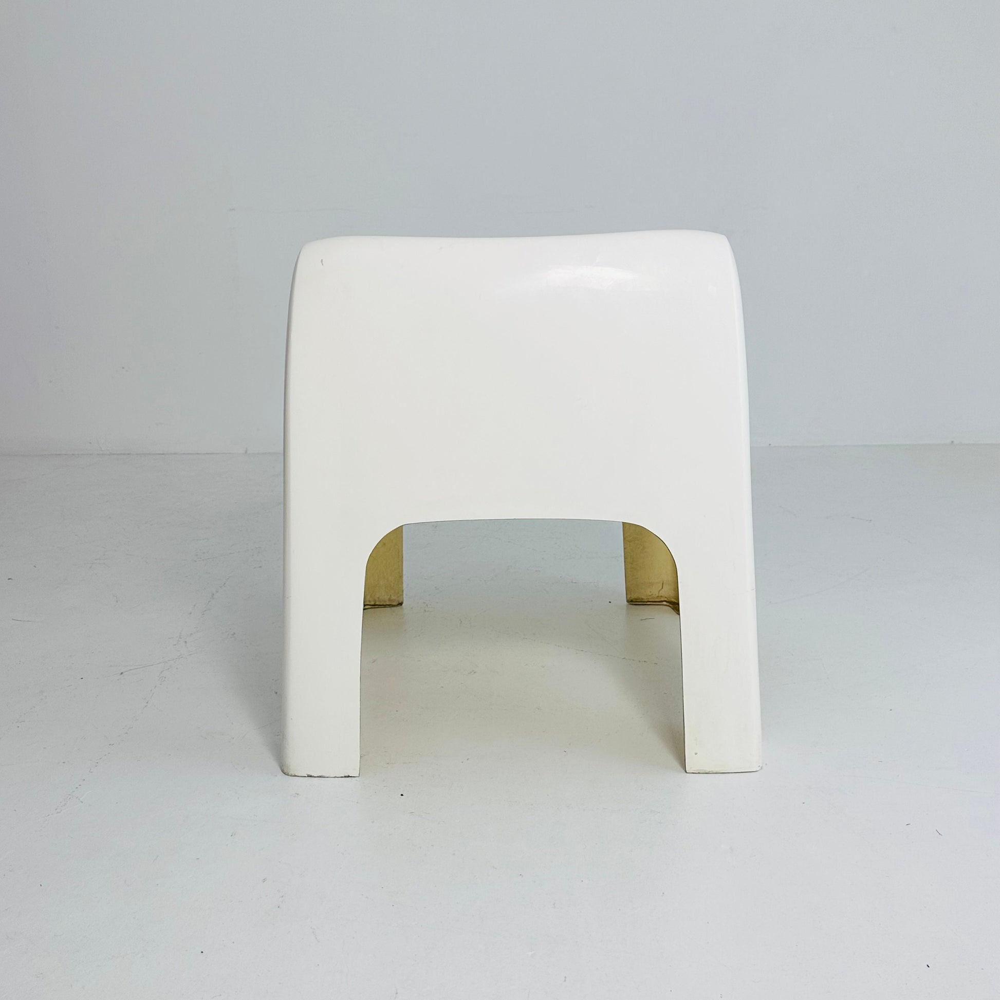 Space Age vintage lounge chair model Anatomical white color by Ahti Kotikoski 1968s for Asko Finland.