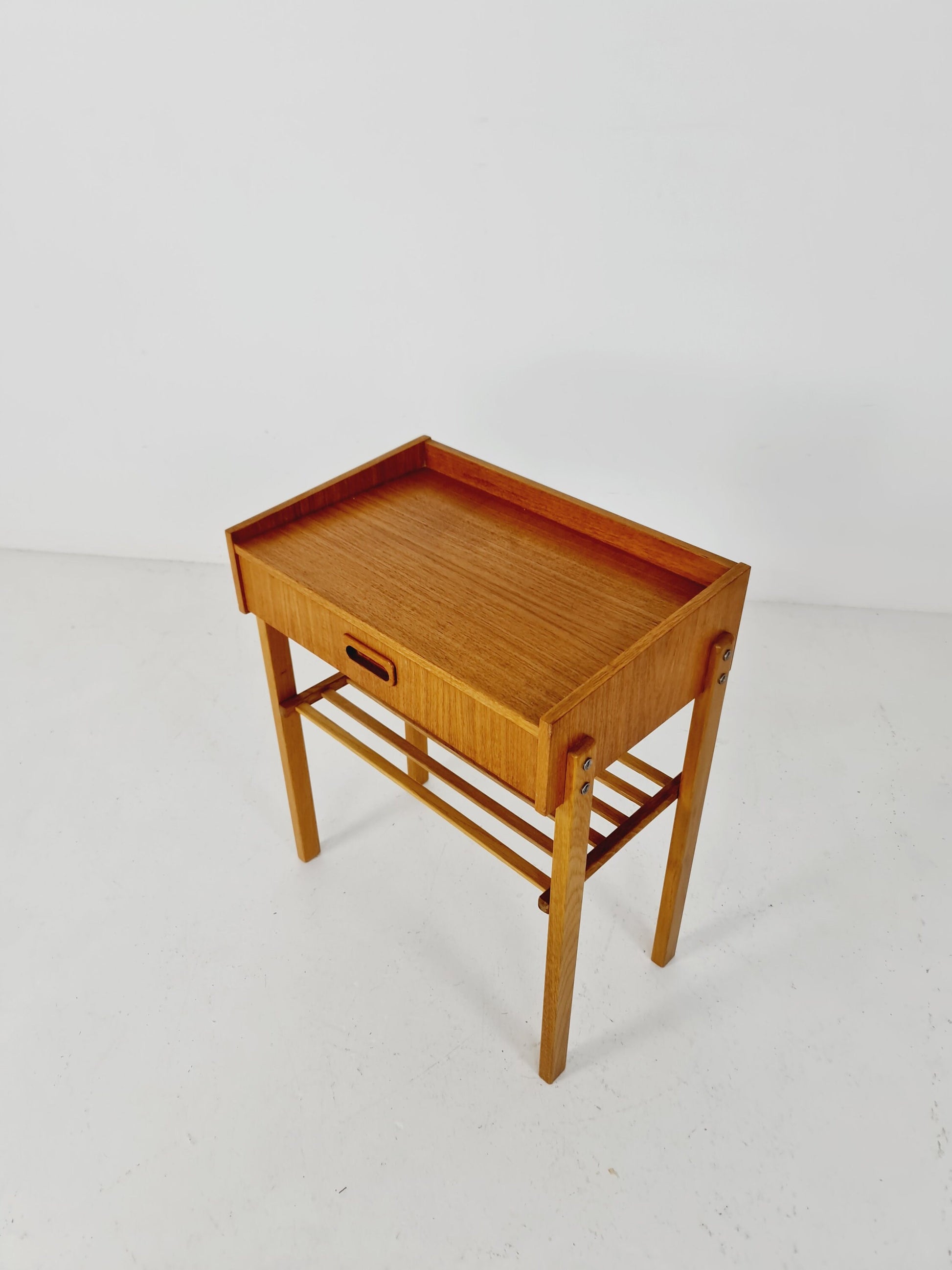 Midcentury Danish teak Side table/ Bedside table, 1960s