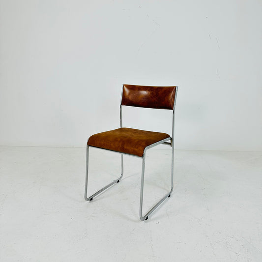 Bauhaus mid century rare chairs from EKA 1970s. Germany