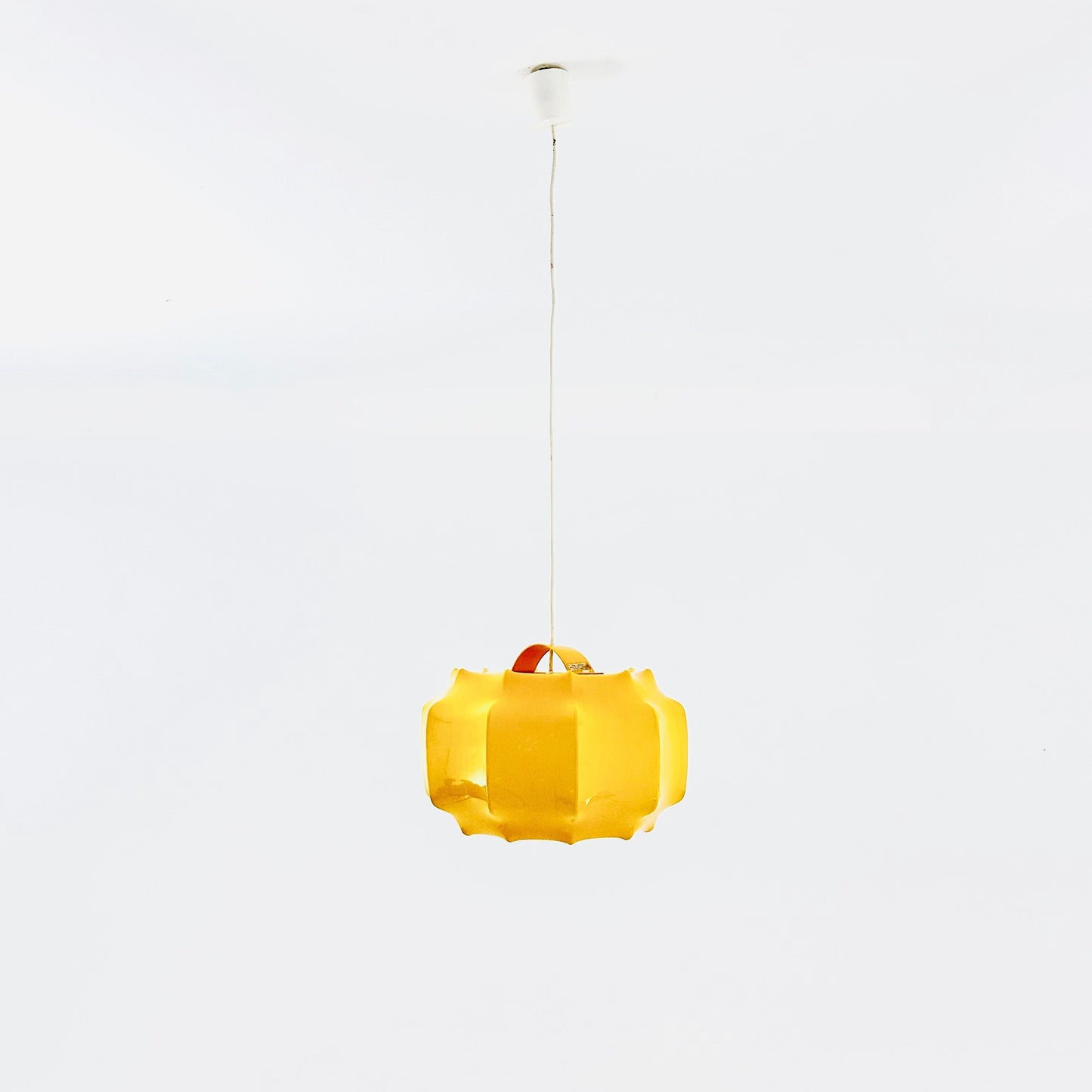Mid century Space-age pendant lamp by Ilka Plast German 1970