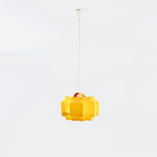 Mid century Space-age pendant lamp by Ilka Plast German 1970