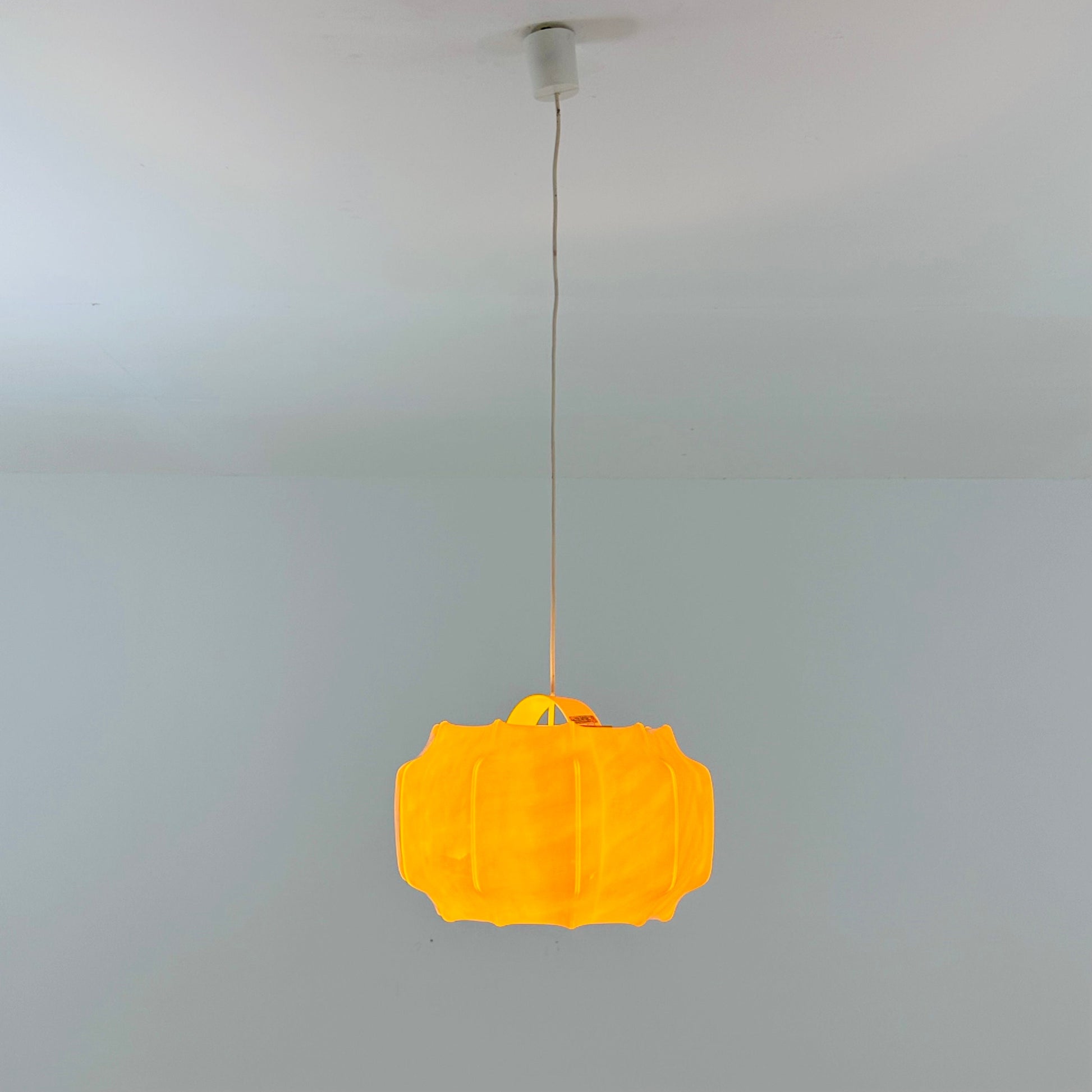 Mid century Space-age pendant lamp by Ilka Plast German 1970