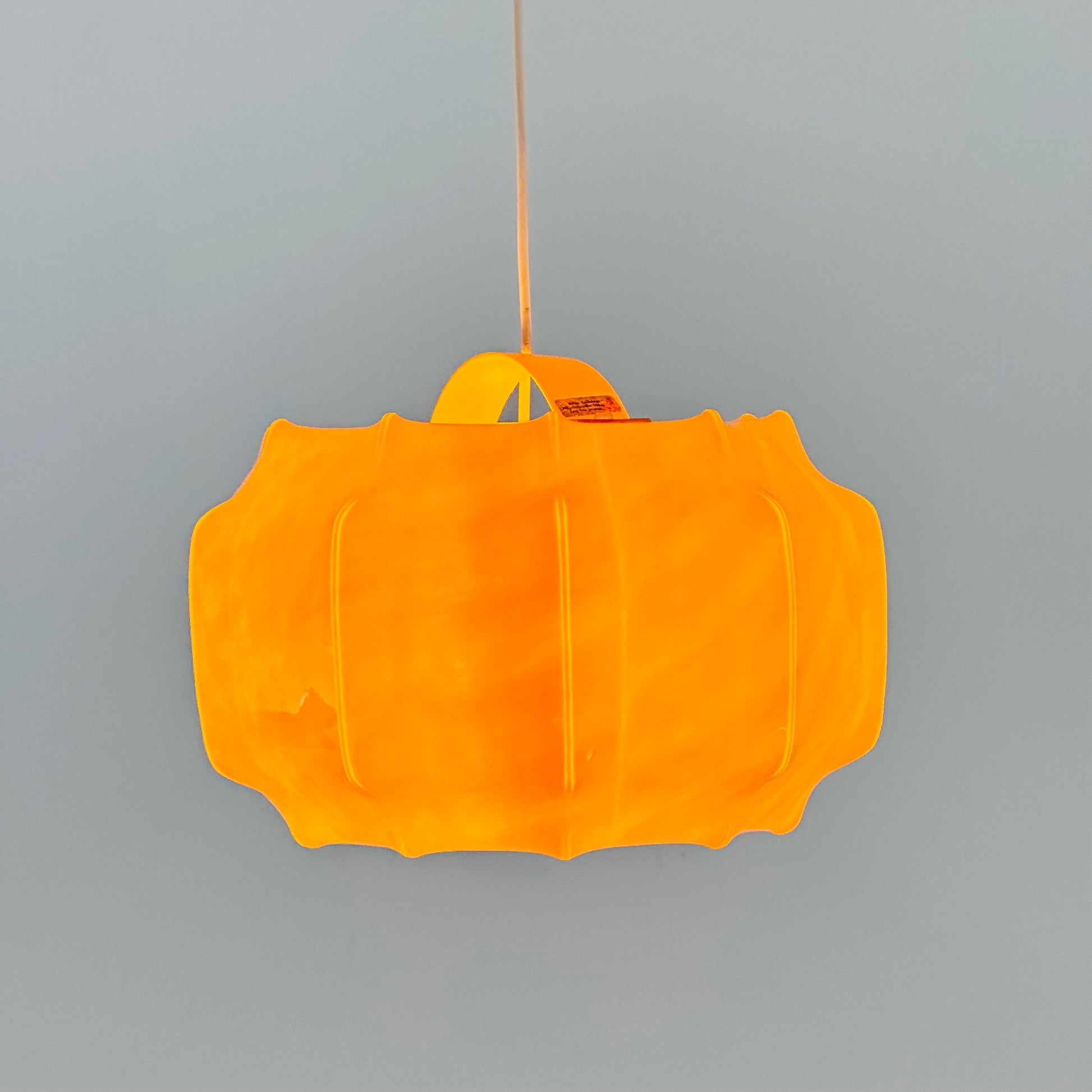 Mid century Space-age pendant lamp by Ilka Plast German 1970
