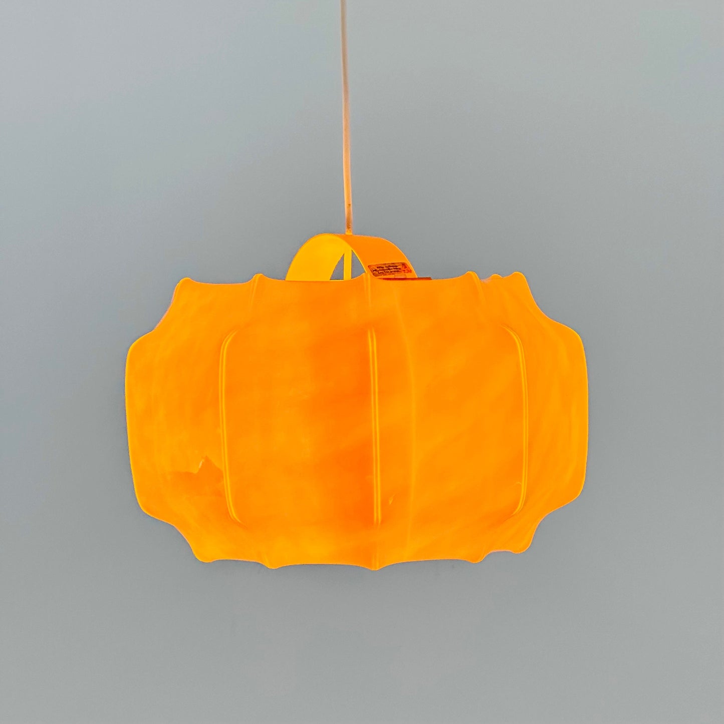 Mid century Space-age pendant lamp by Ilka Plast German 1970