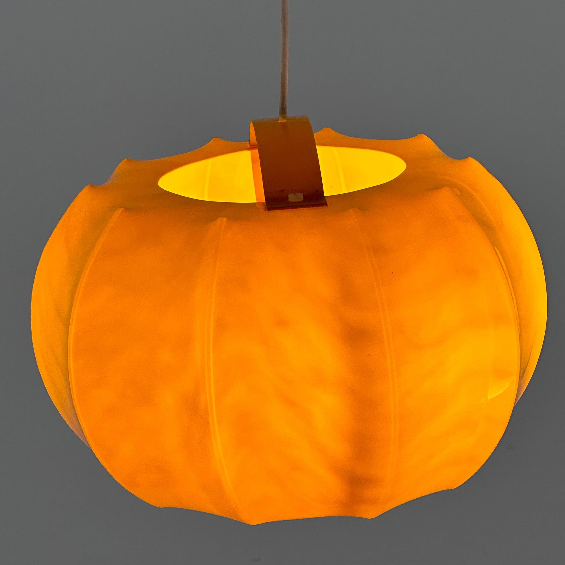 Mid century Space-age pendant lamp by Ilka Plast German 1970