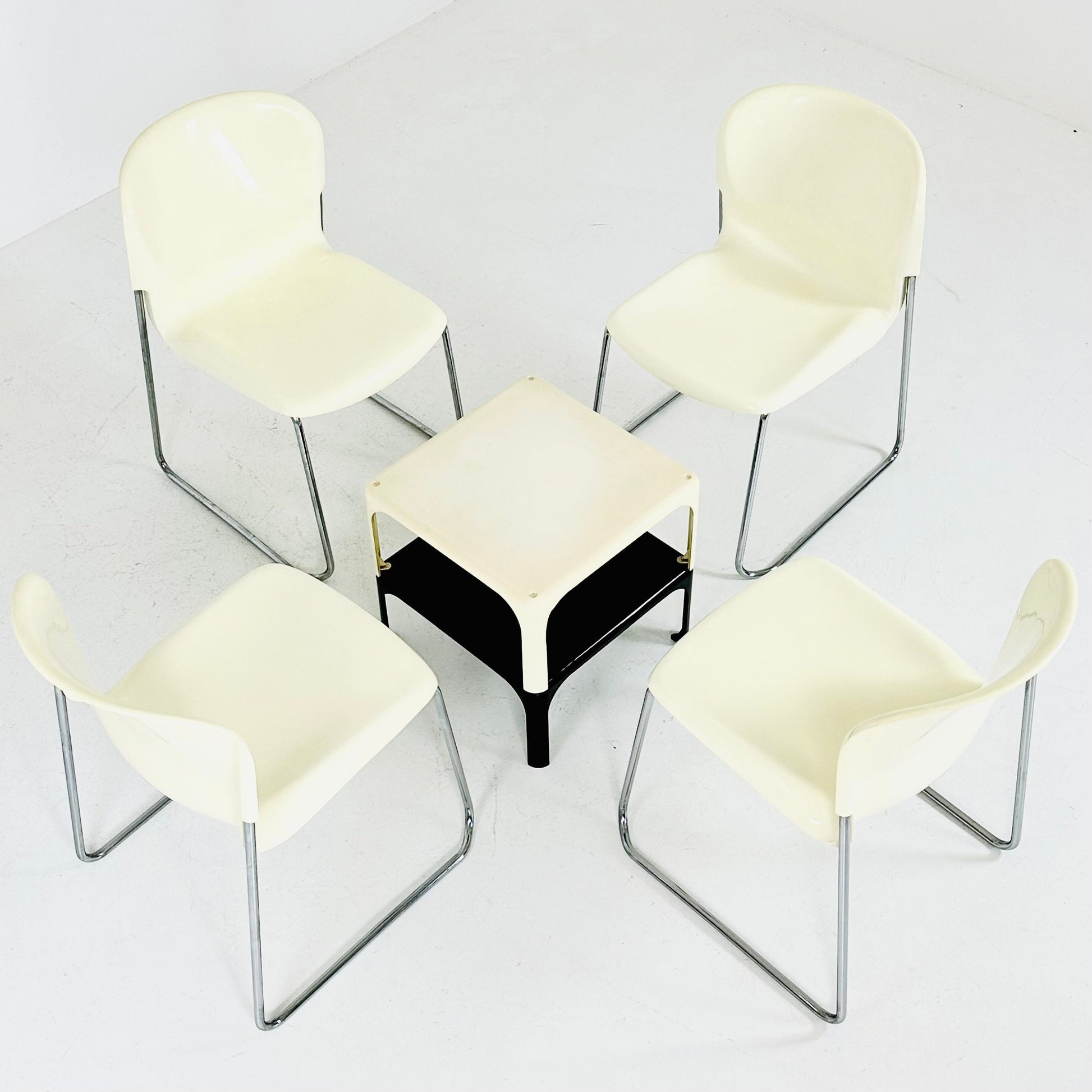 Vintage chair model SM400K by Drabert designed by Gerd Lange west Germany 1980