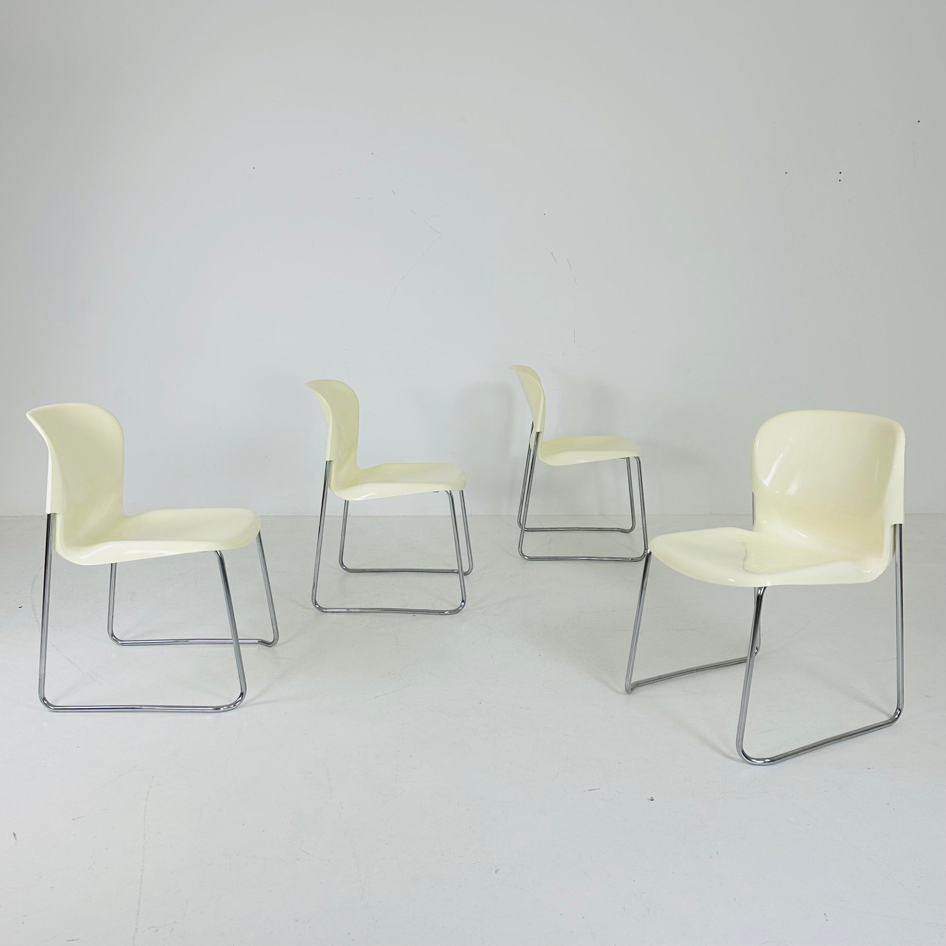 Vintage chair model SM400K by Drabert designed by Gerd Lange west Germany 1980
