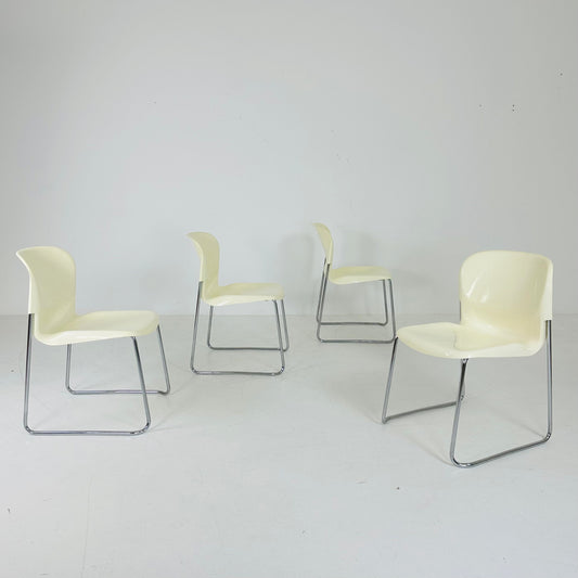 Vintage chair model SM400K by Drabert designed by Gerd Lange west Germany 1980