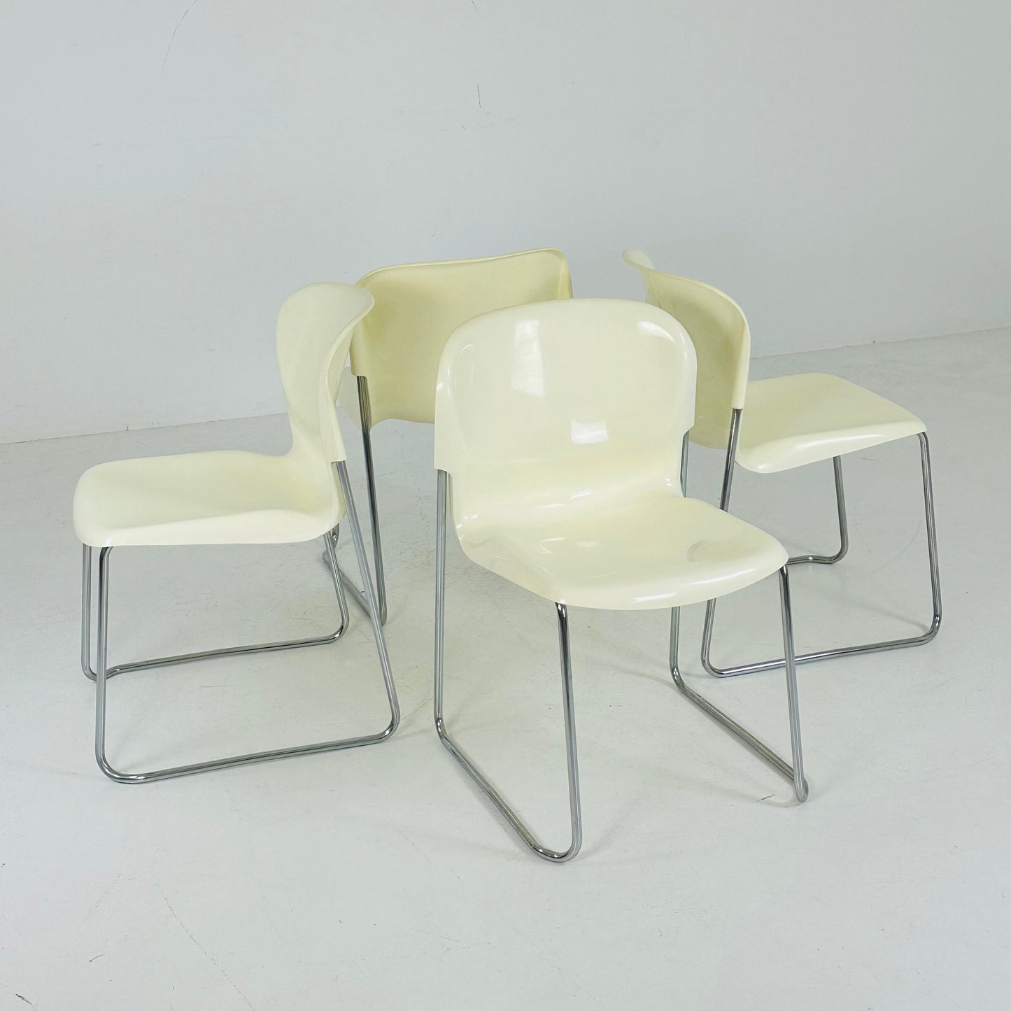 Vintage chair model SM400K by Drabert designed by Gerd Lange west Germany 1980