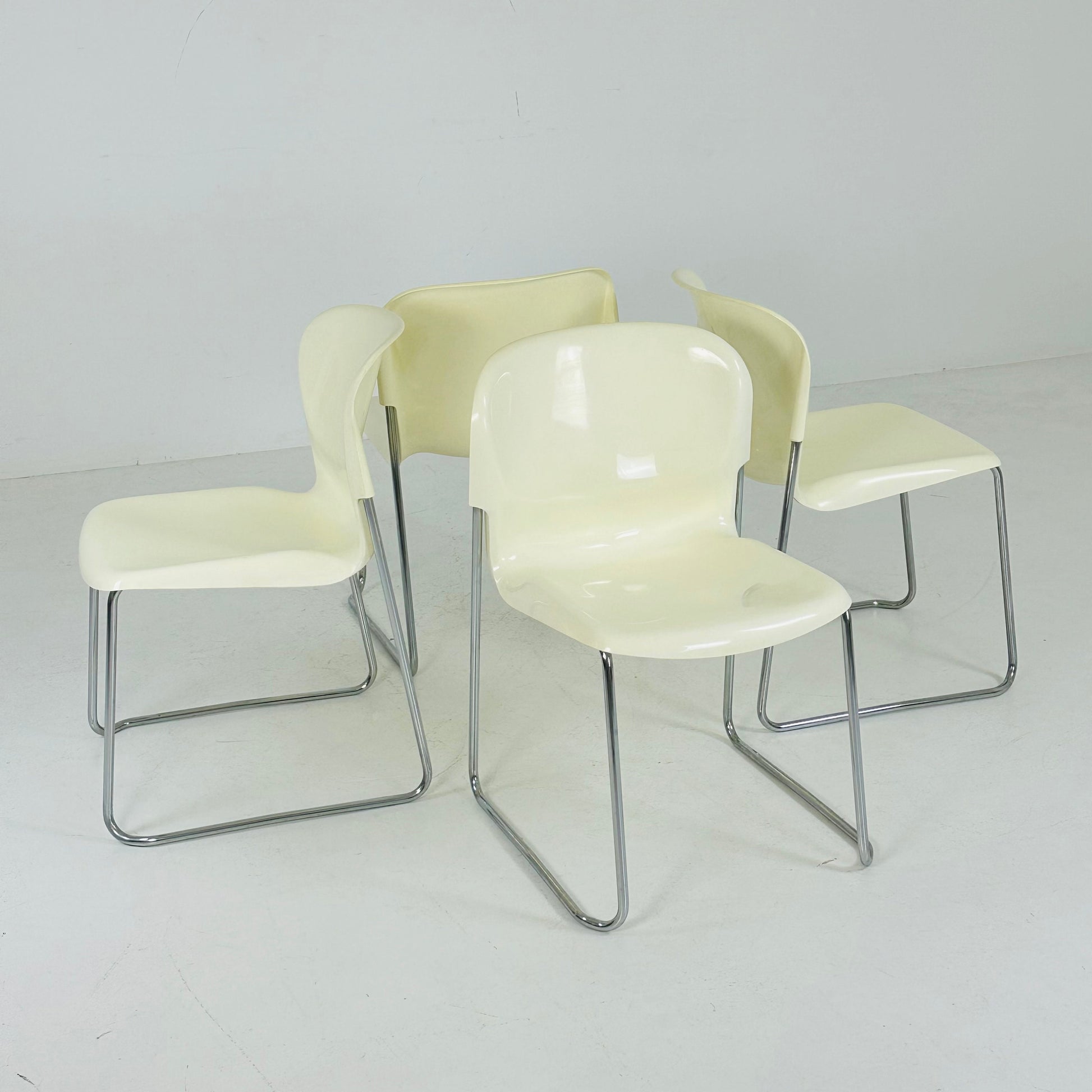 Vintage chair model SM400K by Drabert designed by Gerd Lange west Germany 1980