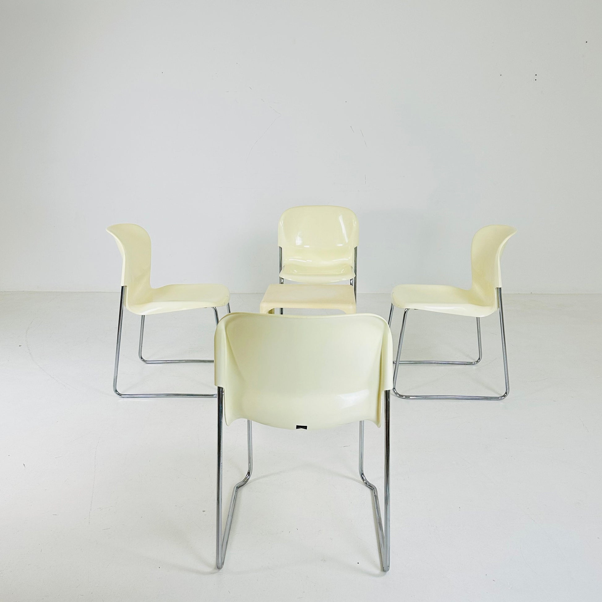 Vintage chair model SM400K by Drabert designed by Gerd Lange west Germany 1980