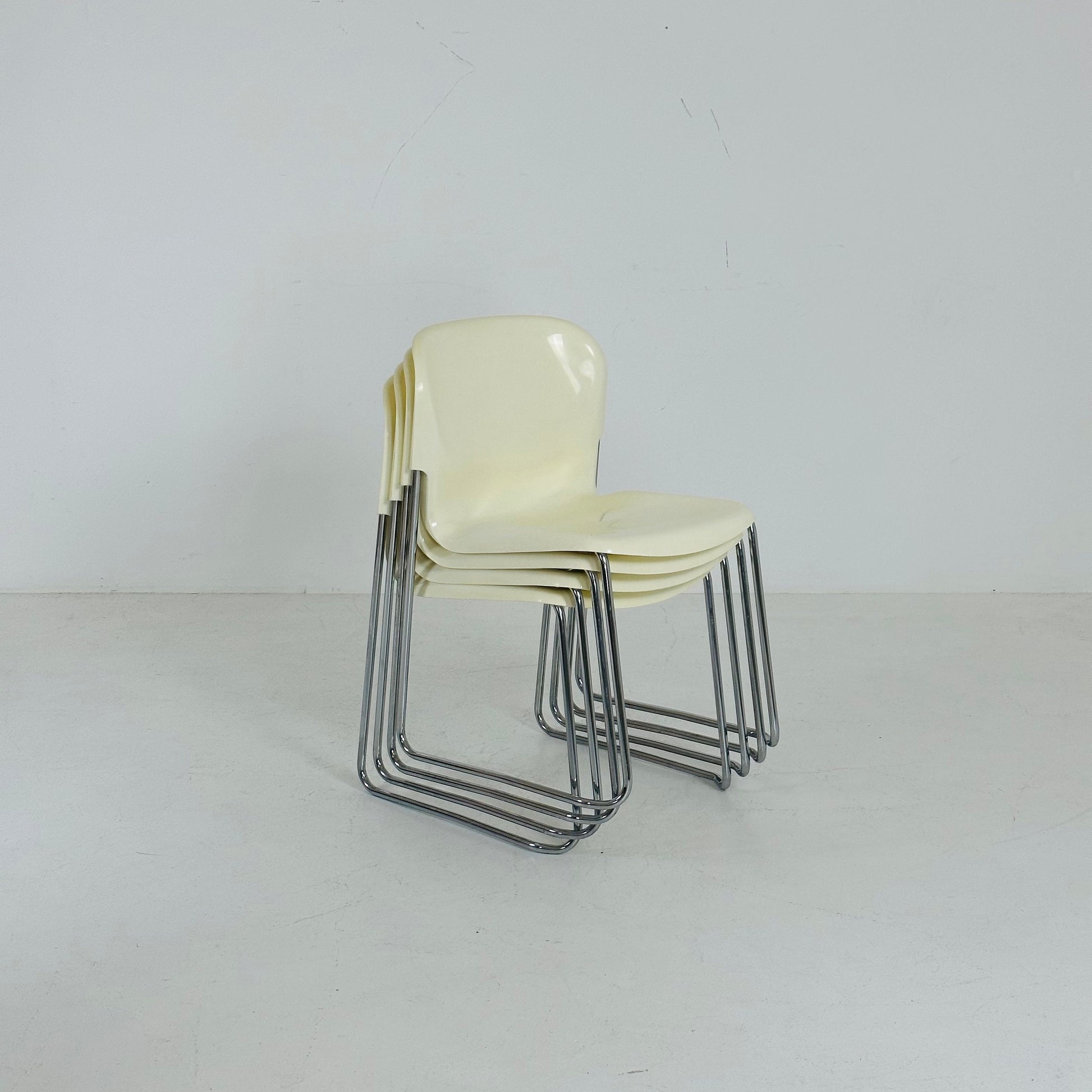 Vintage chair model SM400K by Drabert designed by Gerd Lange west Germany 1980