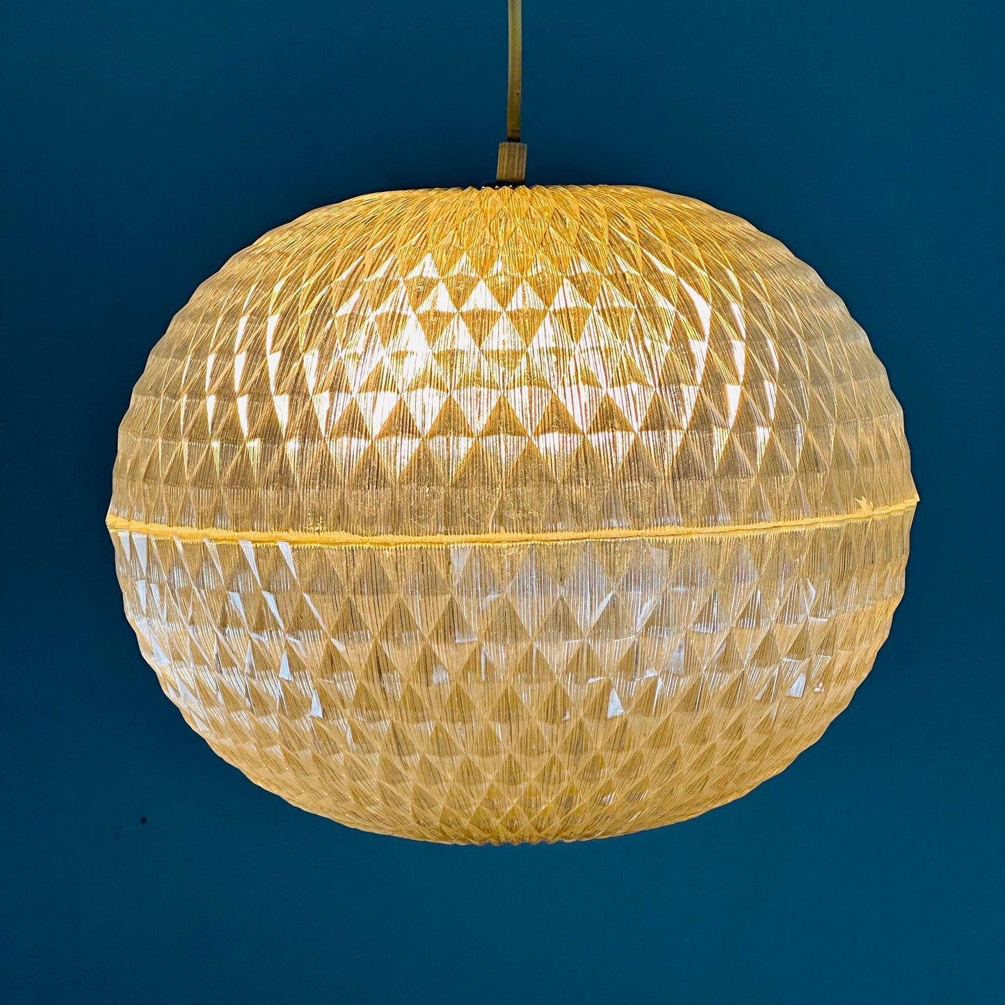 Mid century Spaceage Buggling Diamond lamp by Aloys Gangkofner for Erco, 1970s