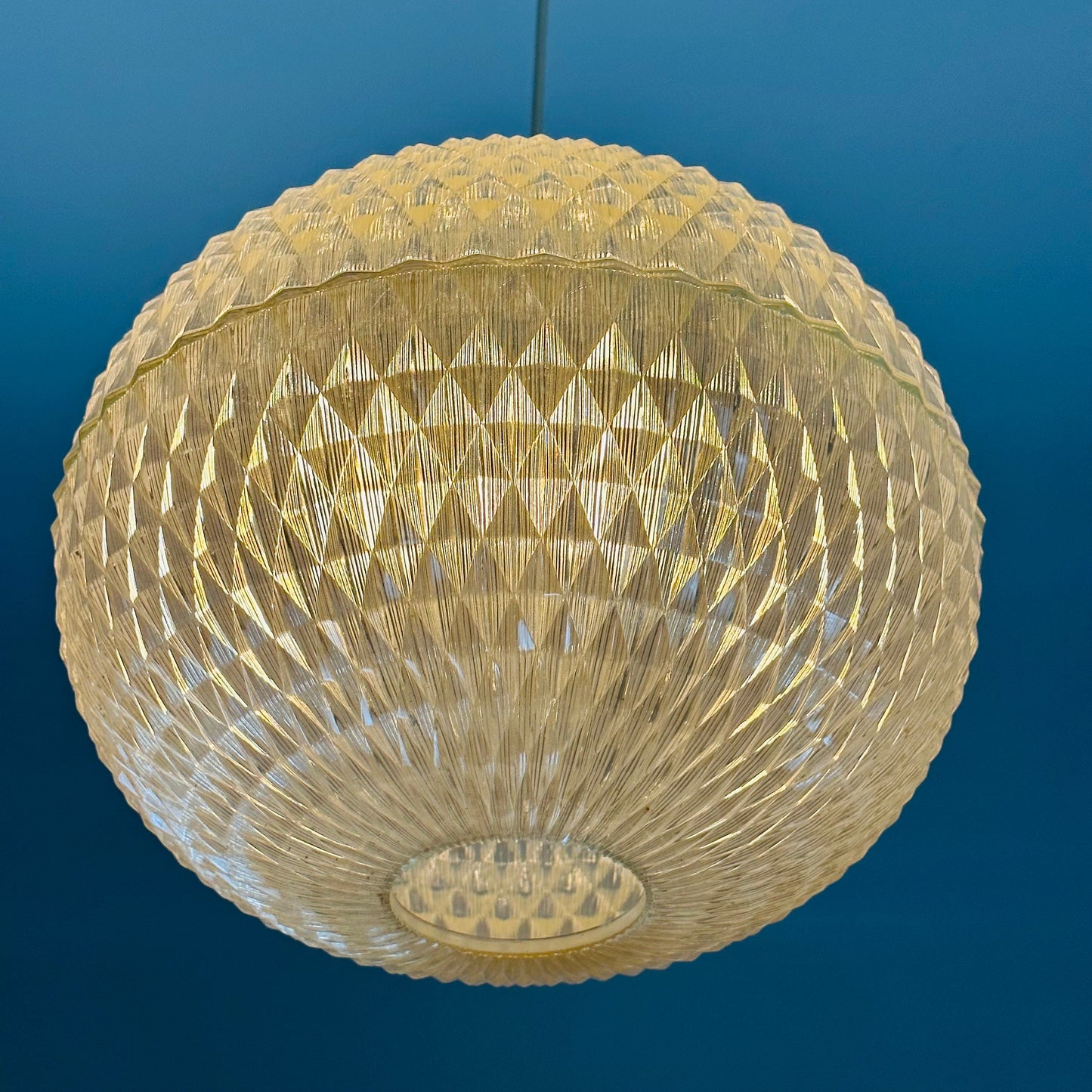 Mid century Spaceage Buggling Diamond lamp by Aloys Gangkofner for Erco, 1970s