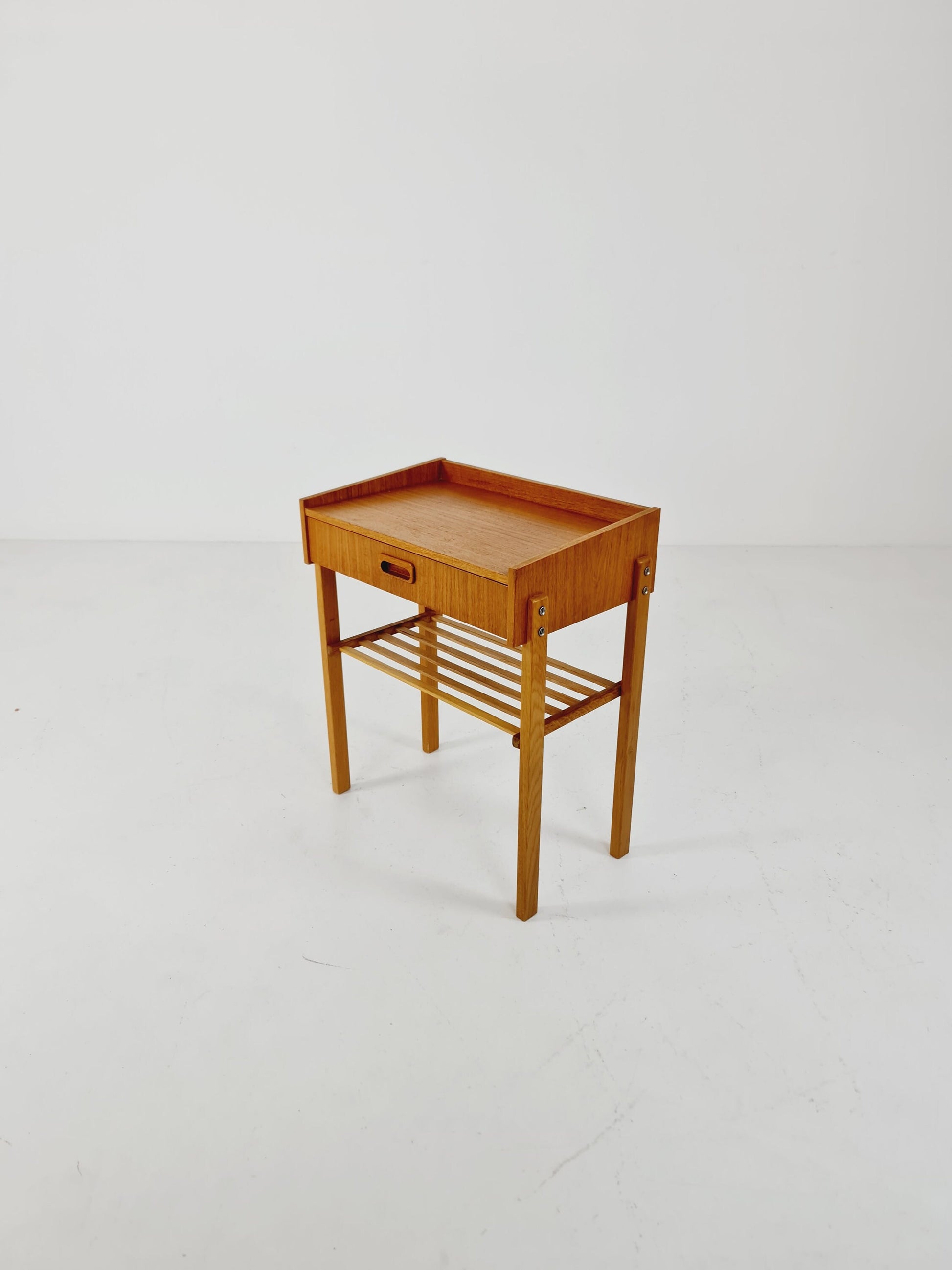 Midcentury Danish teak Side table/ Bedside table, 1960s