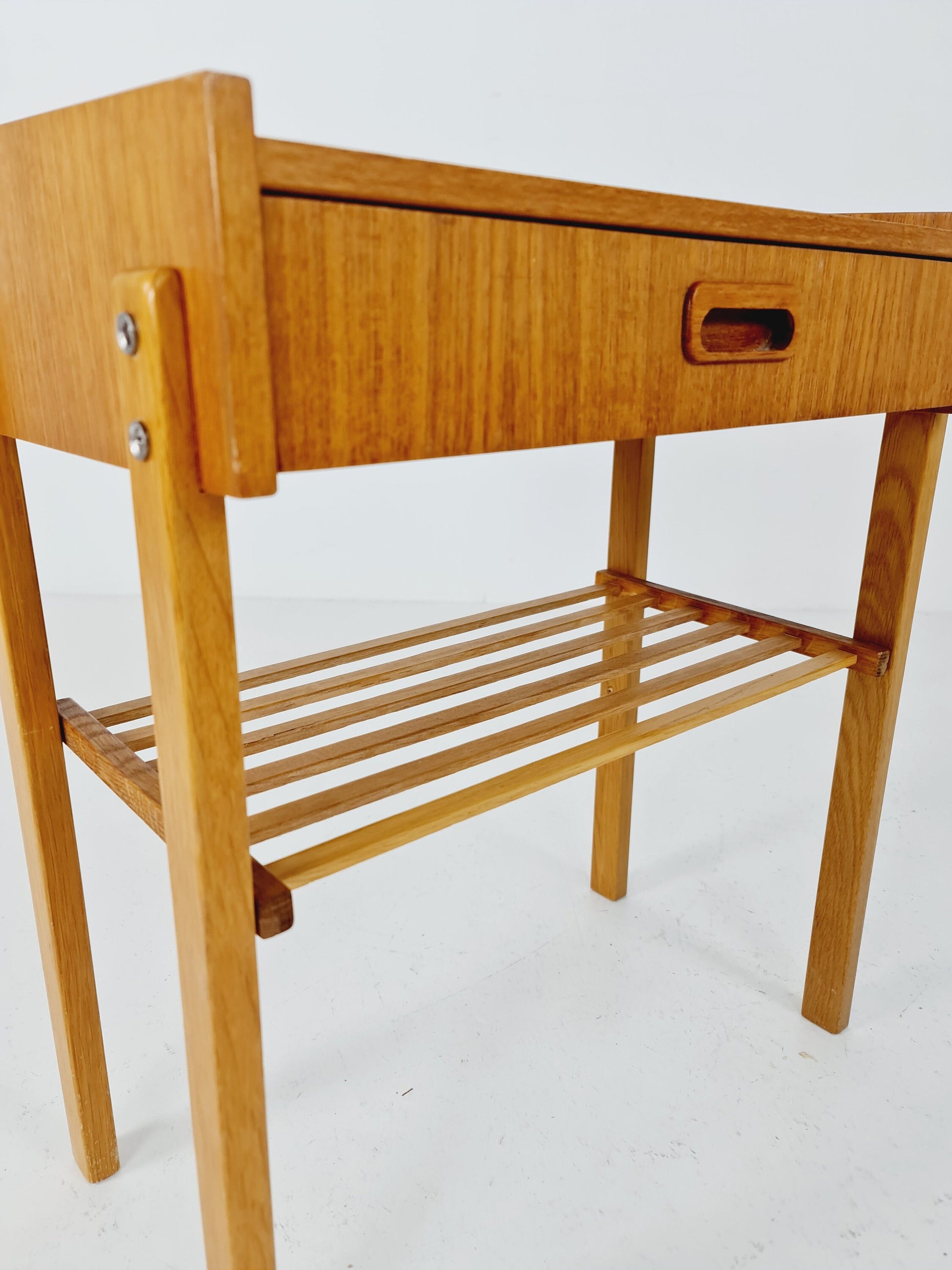 Midcentury Danish teak Side table/ Bedside table, 1960s