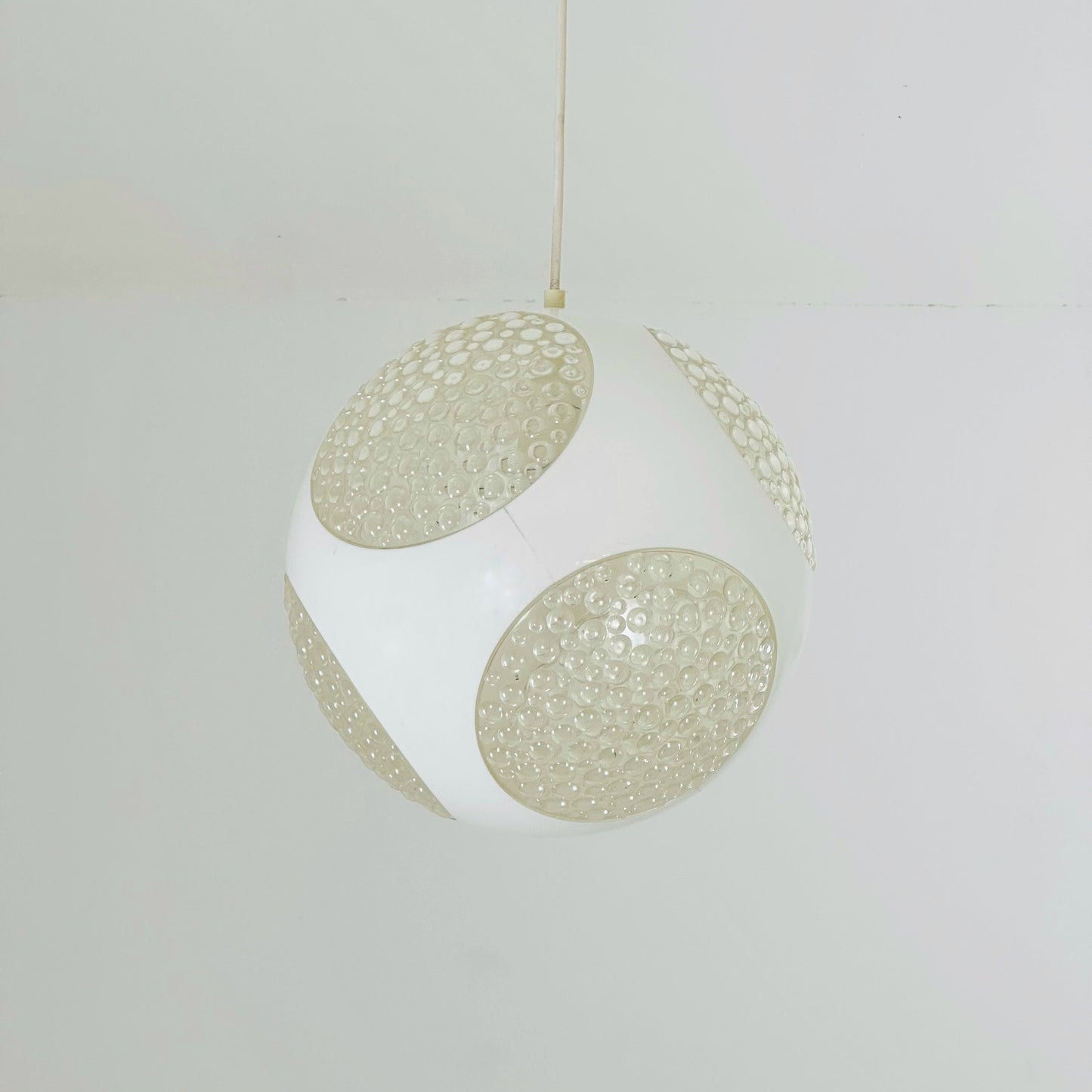 White Space Age UFO lamp by Luigi Colani, 1970s 