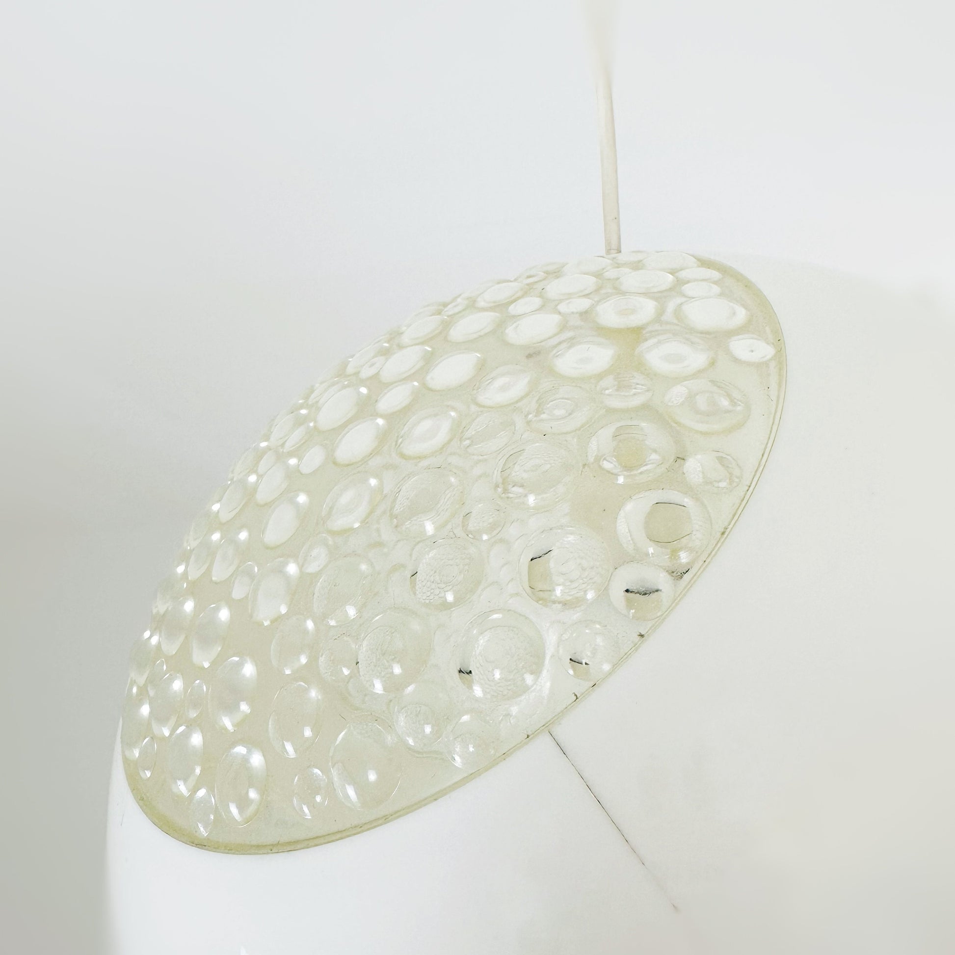 White Space Age UFO lamp by Luigi Colani, 1970s 
