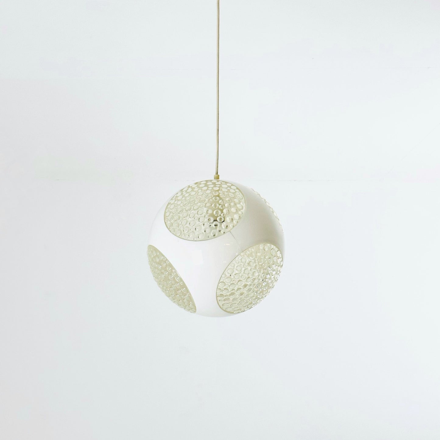 White Space Age UFO lamp by Luigi Colani, 1970s 