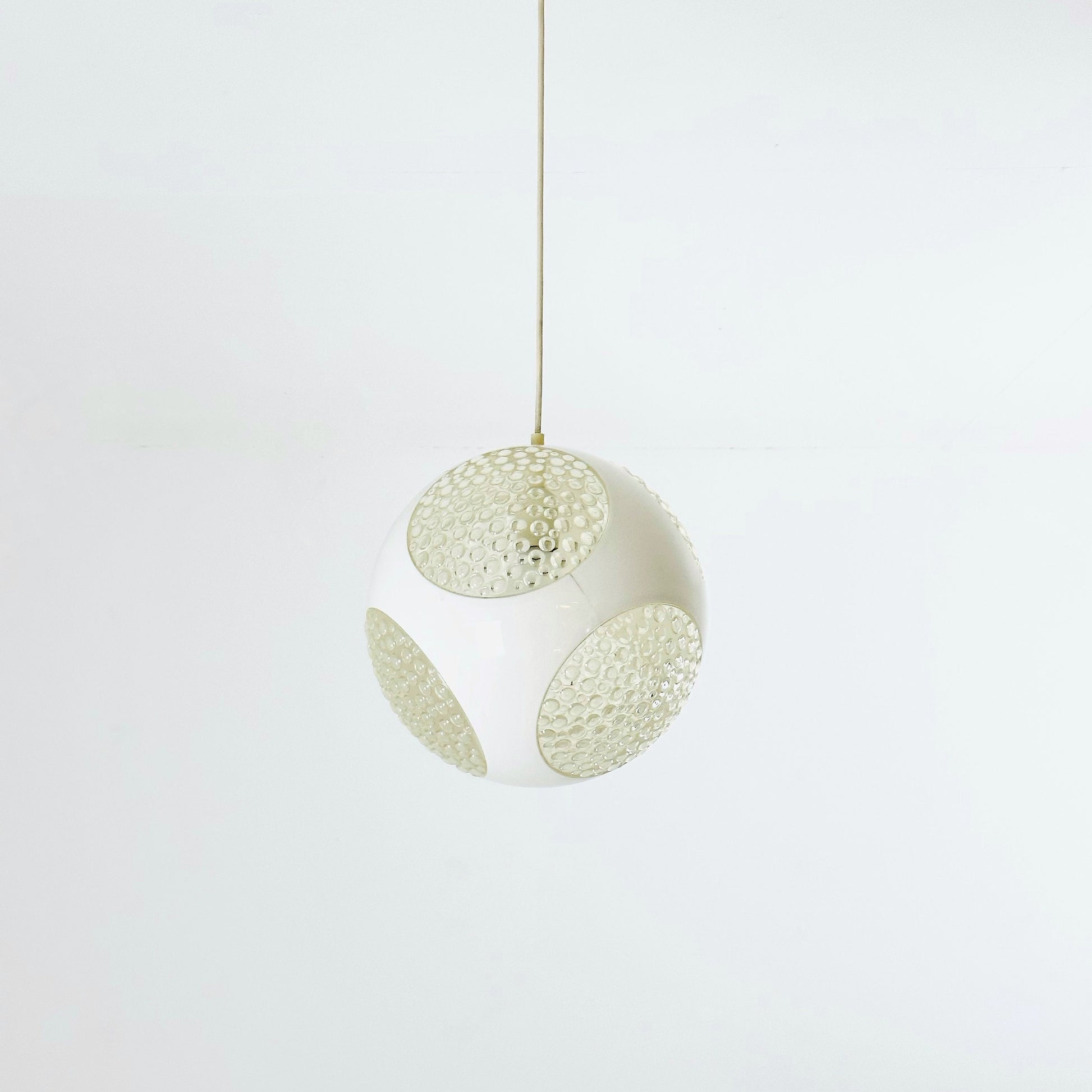 White Space Age UFO lamp by Luigi Colani, 1970s 