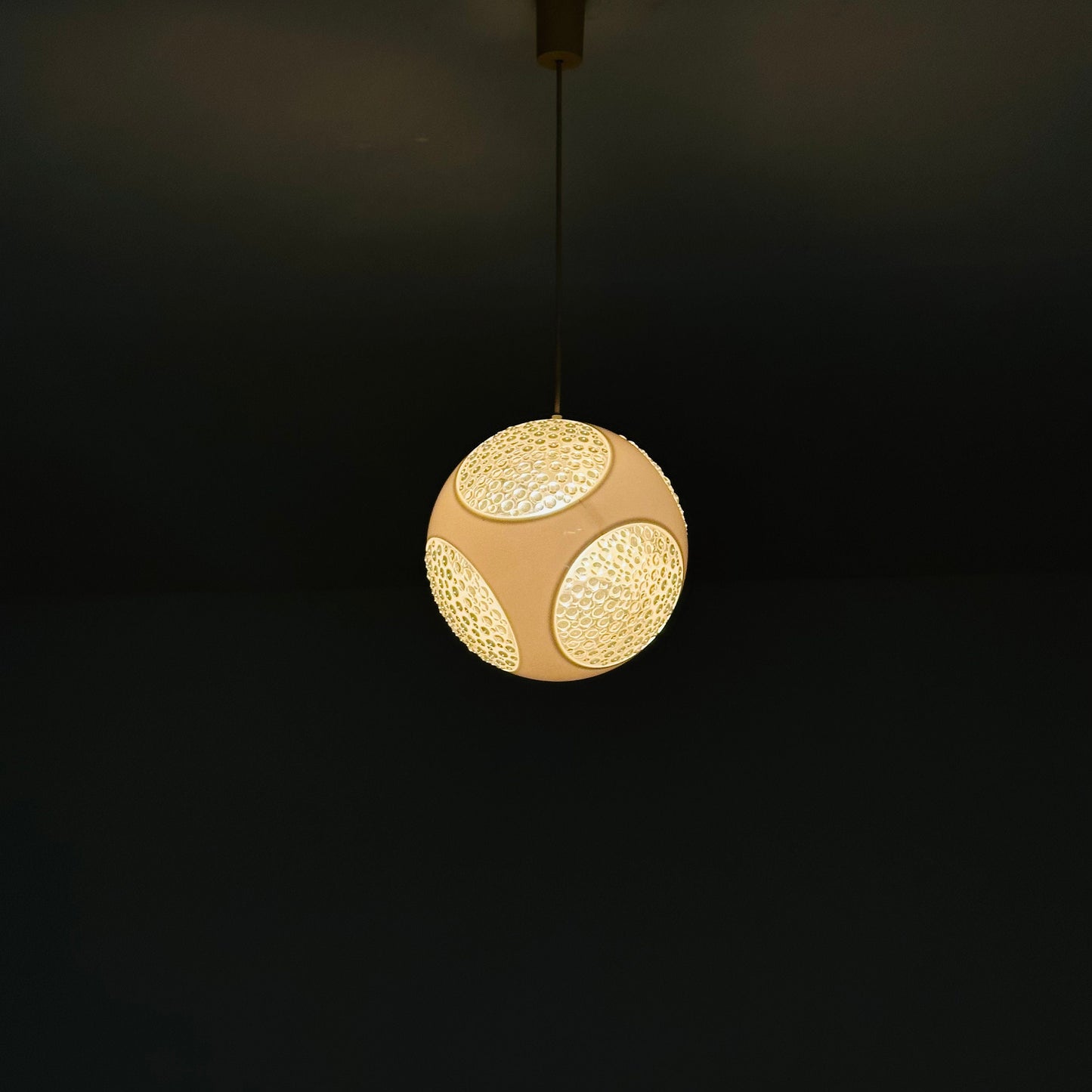 White Space Age UFO lamp by Luigi Colani, 1970s 