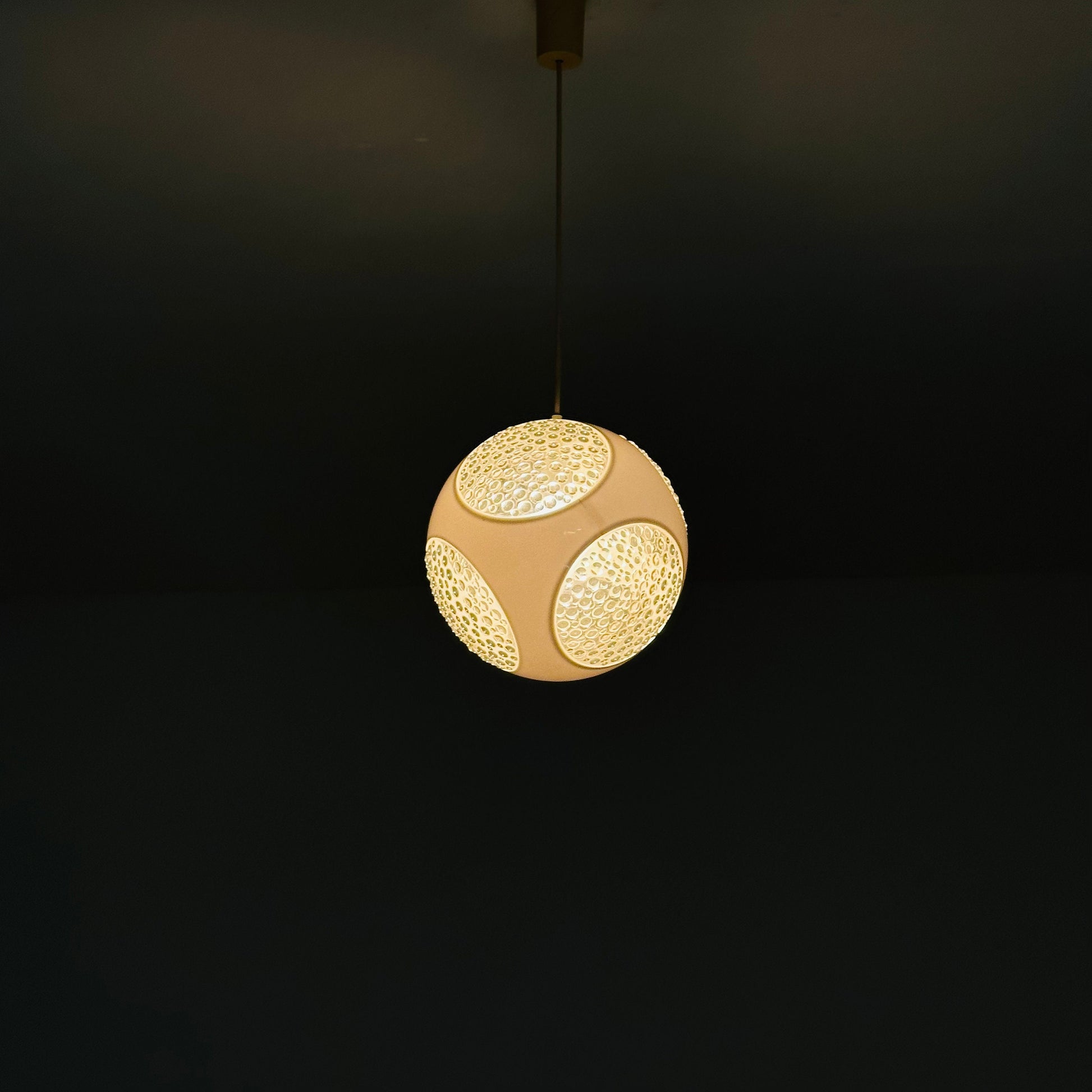 White Space Age UFO lamp by Luigi Colani, 1970s 