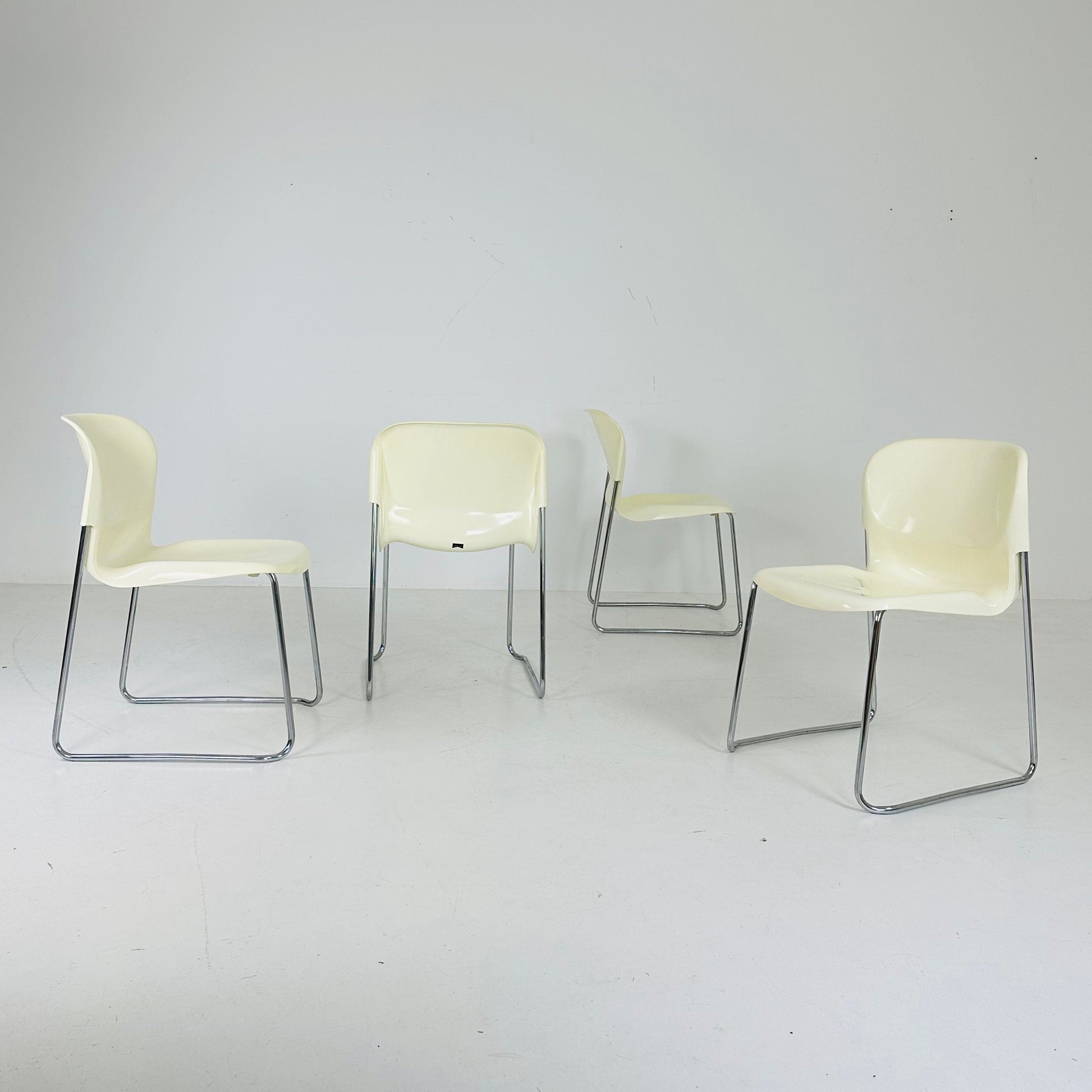 Vintage chair model SM400K by Drabert designed by Gerd Lange west Germany 1980