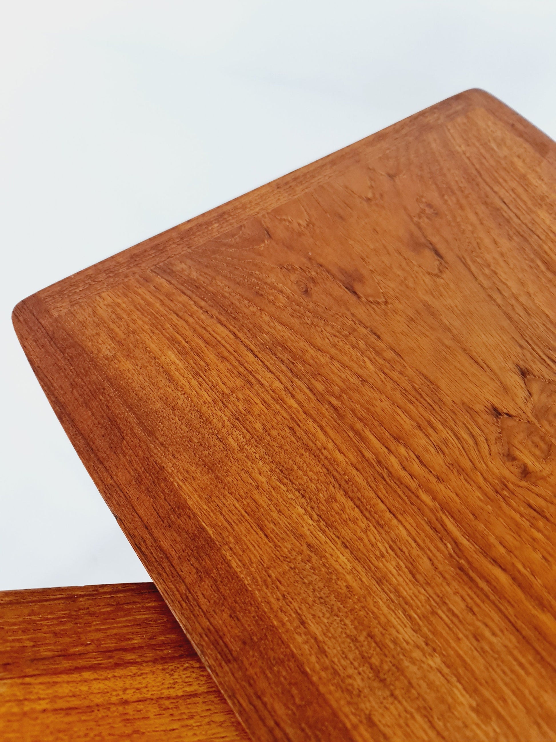 Midcentury danish Teak nesting tables/ side tables by Poul Jensen for selig, 1960s