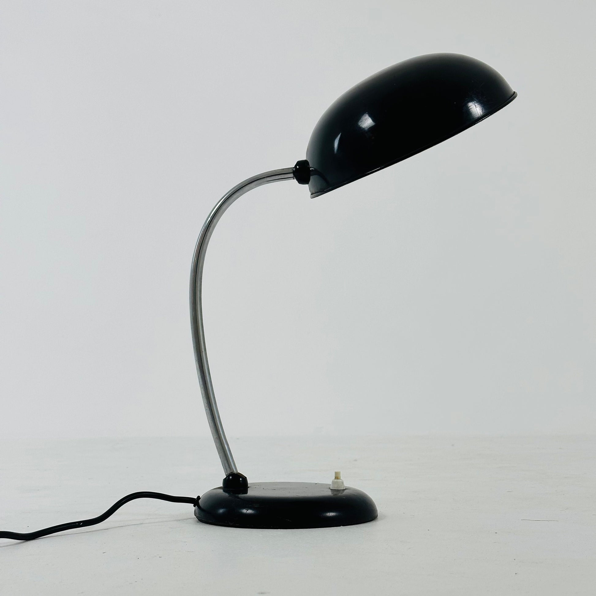 BAUHAUS COSACK Desk Lamp Reading Lamp with Gooseneck 1930.