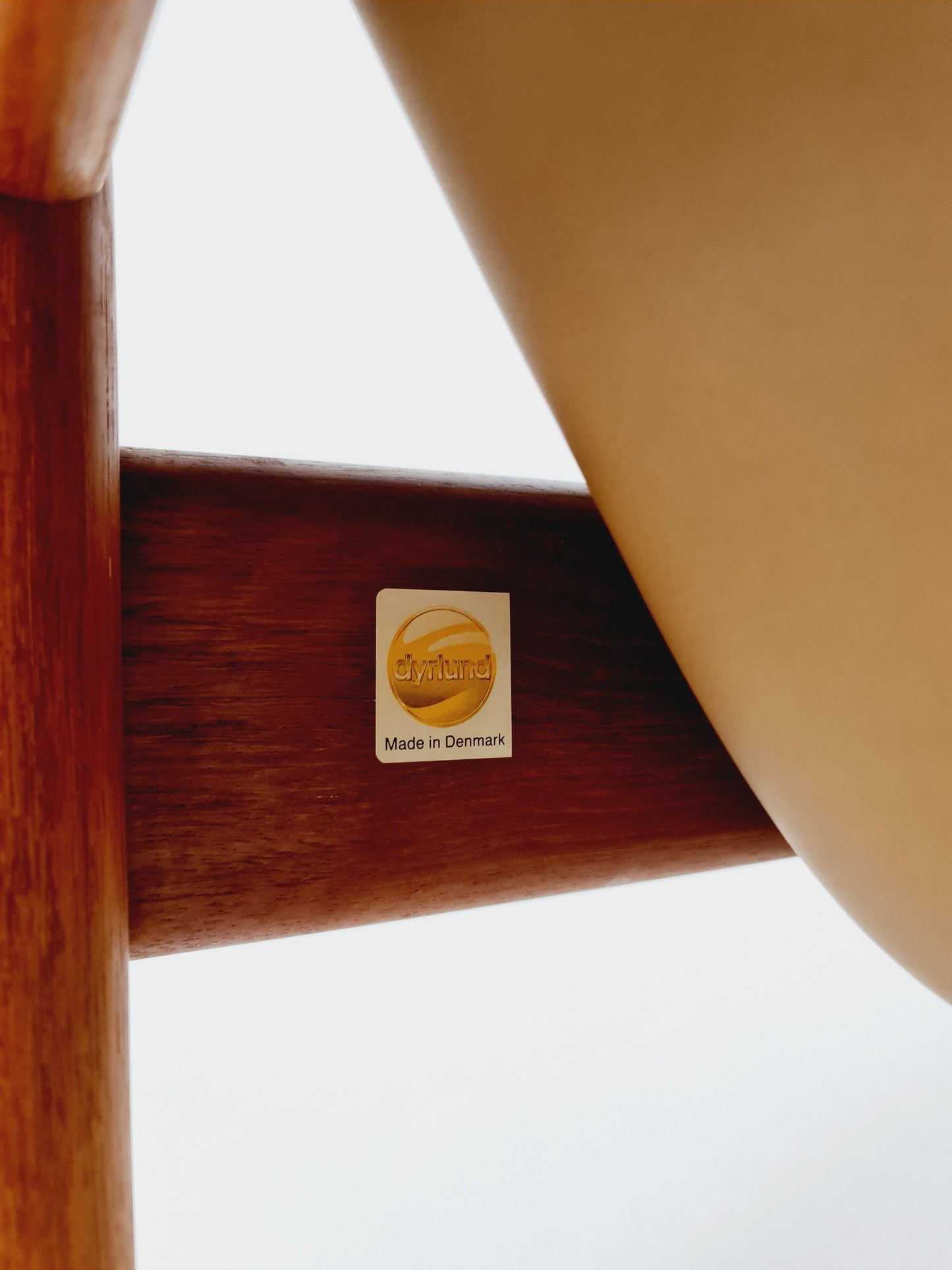 Mid Century Solid teak lounge chair/ Easy chair by Dylrund , 1960s