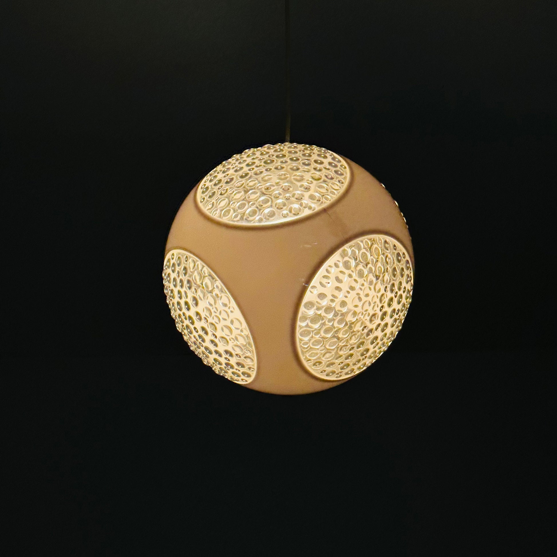 White Space Age UFO lamp by Luigi Colani, 1970s 
