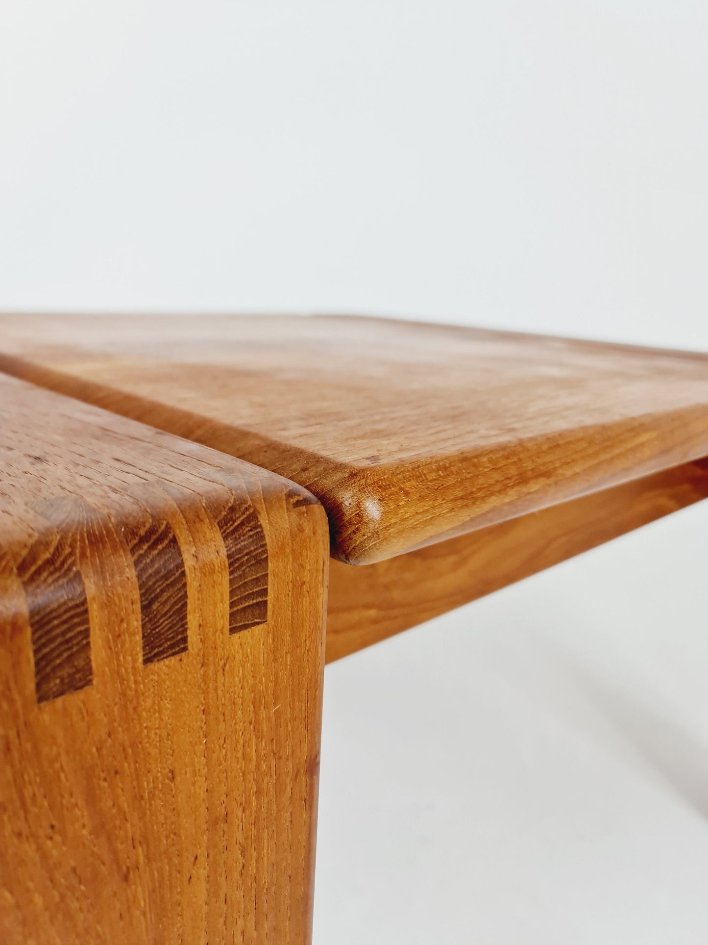 Rare Danish solid teak coffee table by EMC Møbler, 1960s