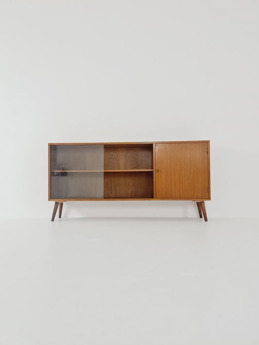 Mid Century Modern German walnut Sideboard MöbelMann 1960s