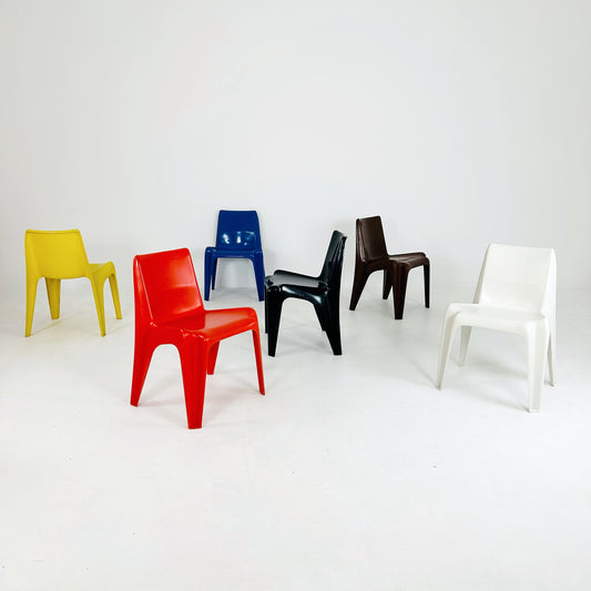 Space age Bofinger BA1171 chairs by Helmut Bätzner, 1970s