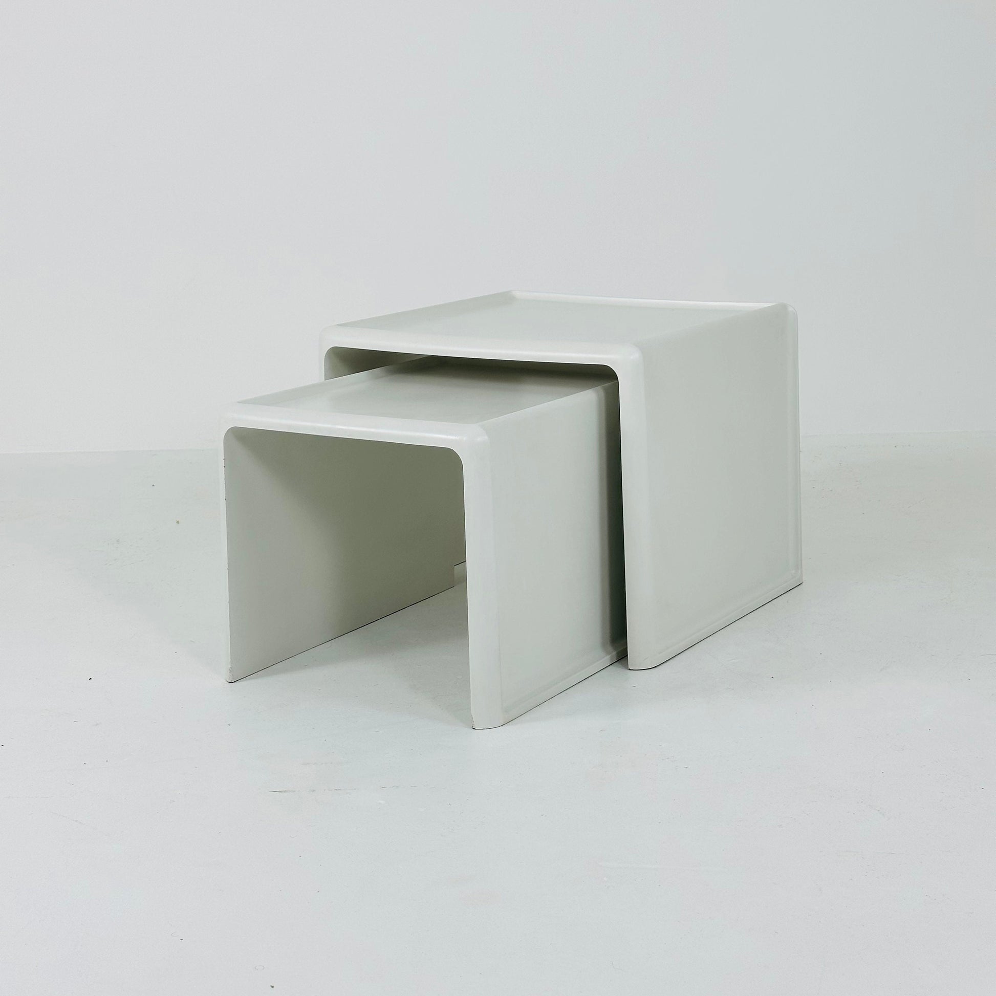 Space Age Nesting /end tables by Peter Ghyczy for Horn Collection,1970s.