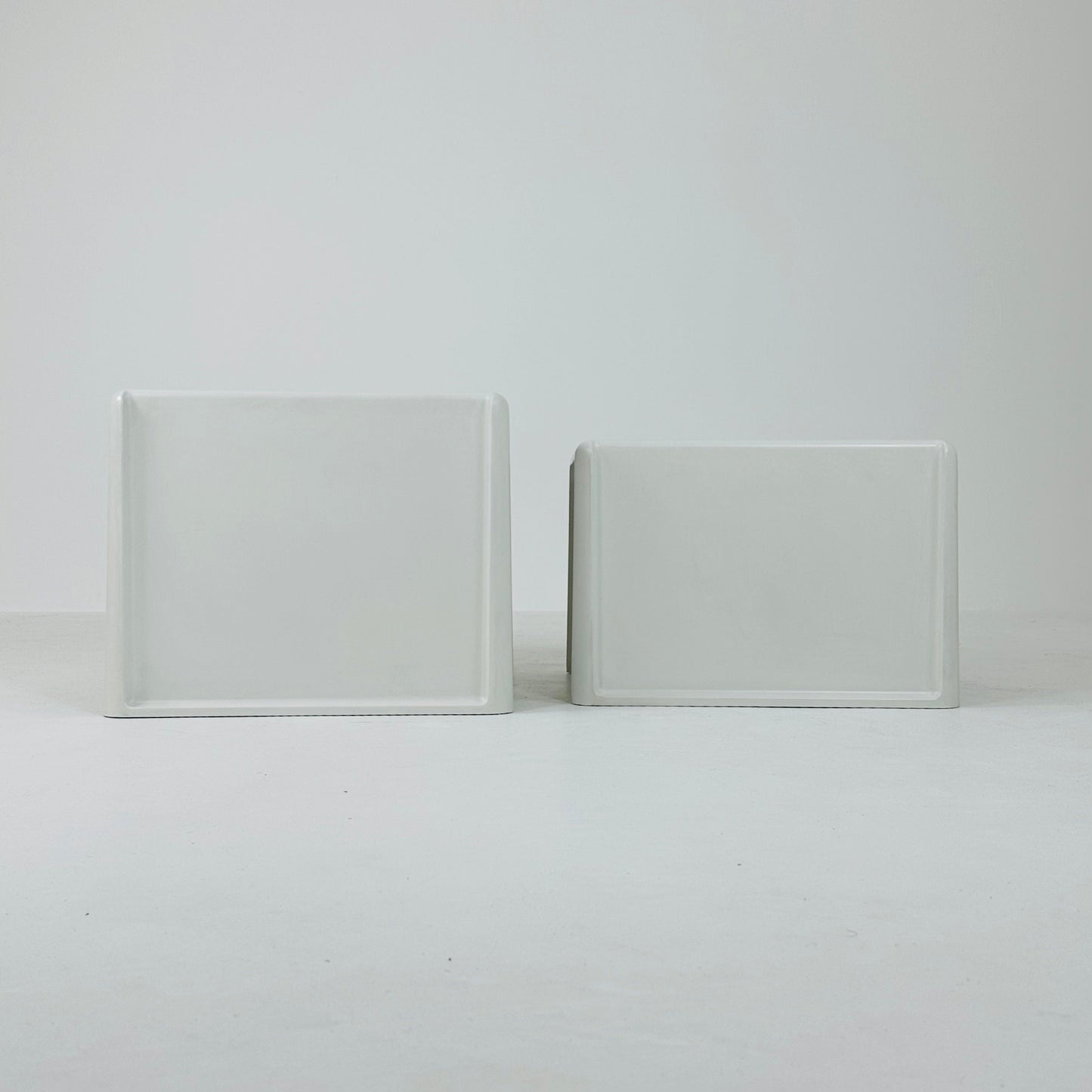 Space Age Nesting /end tables by Peter Ghyczy for Horn Collection,1970s.