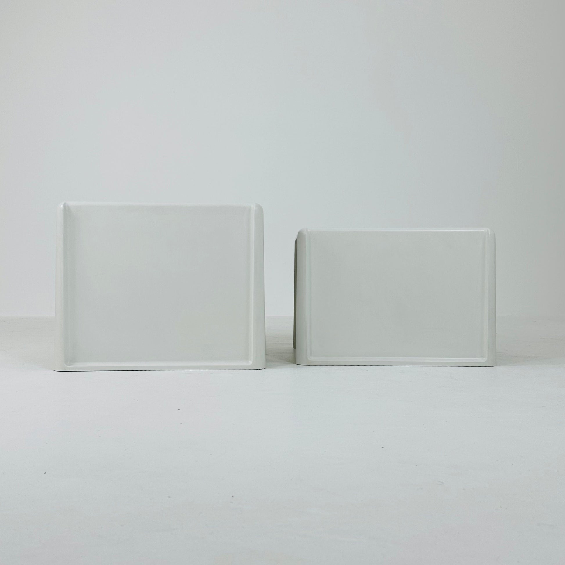Space Age Nesting /end tables by Peter Ghyczy for Horn Collection,1970s.