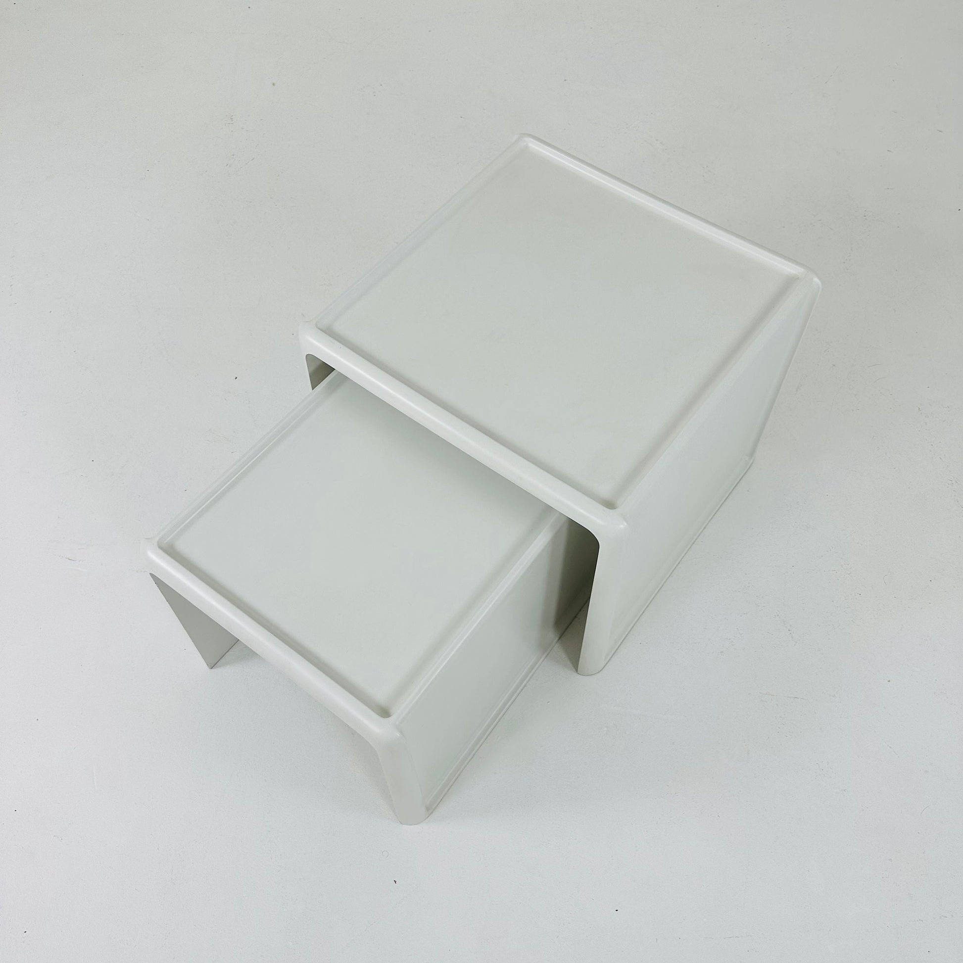 Space Age Nesting /end tables by Peter Ghyczy for Horn Collection,1970s.