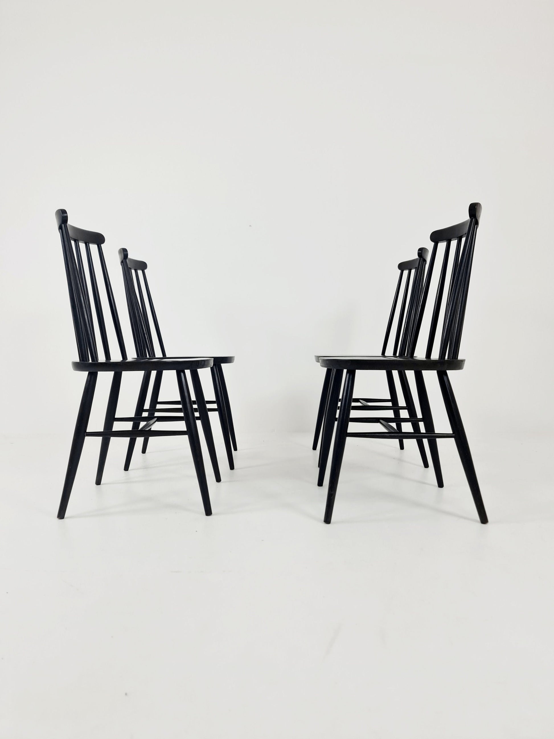 German dinning chair by Ilmari Tapiovaara for Möbel Mann, 1960s, set of 2