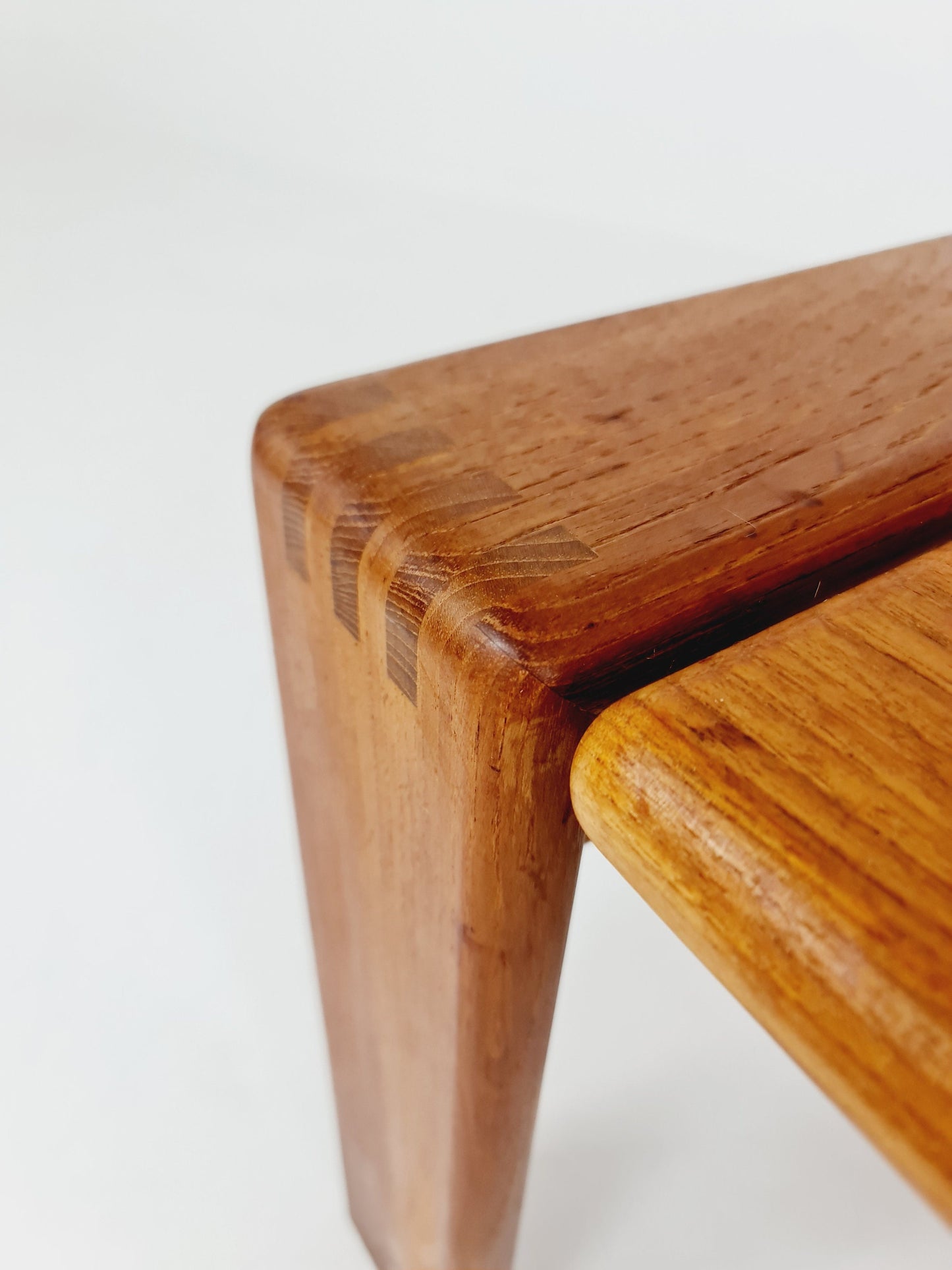 Rare Danish solid teak coffee table by EMC Møbler, 1960s