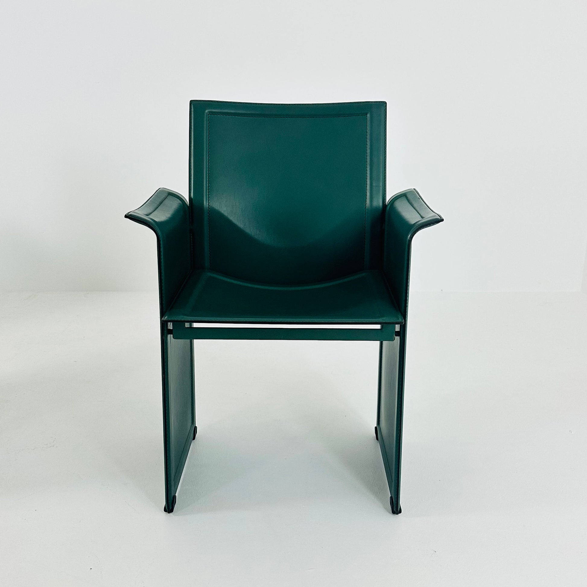 1 of 3 Italian Korium KM1 Chairs by Tito Agnoli for Matteo Grassi, 1970s